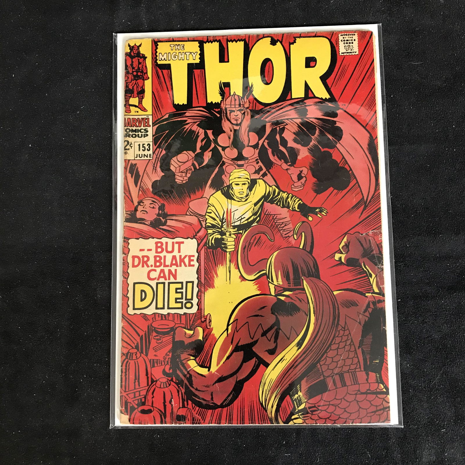 THE MIGHTY THOR #153 (MARVEL COMICS) (1 of 1)