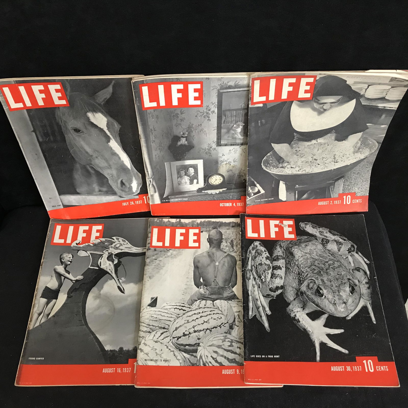 VINTAGE LIFE MAGAZINE LOT (1937) (1 of 1)