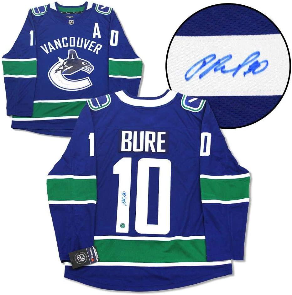 PAVEL BURE AUTOGRAPHED CANUCKS FANATICS JERSEY (AJ COA) (1 of 1)