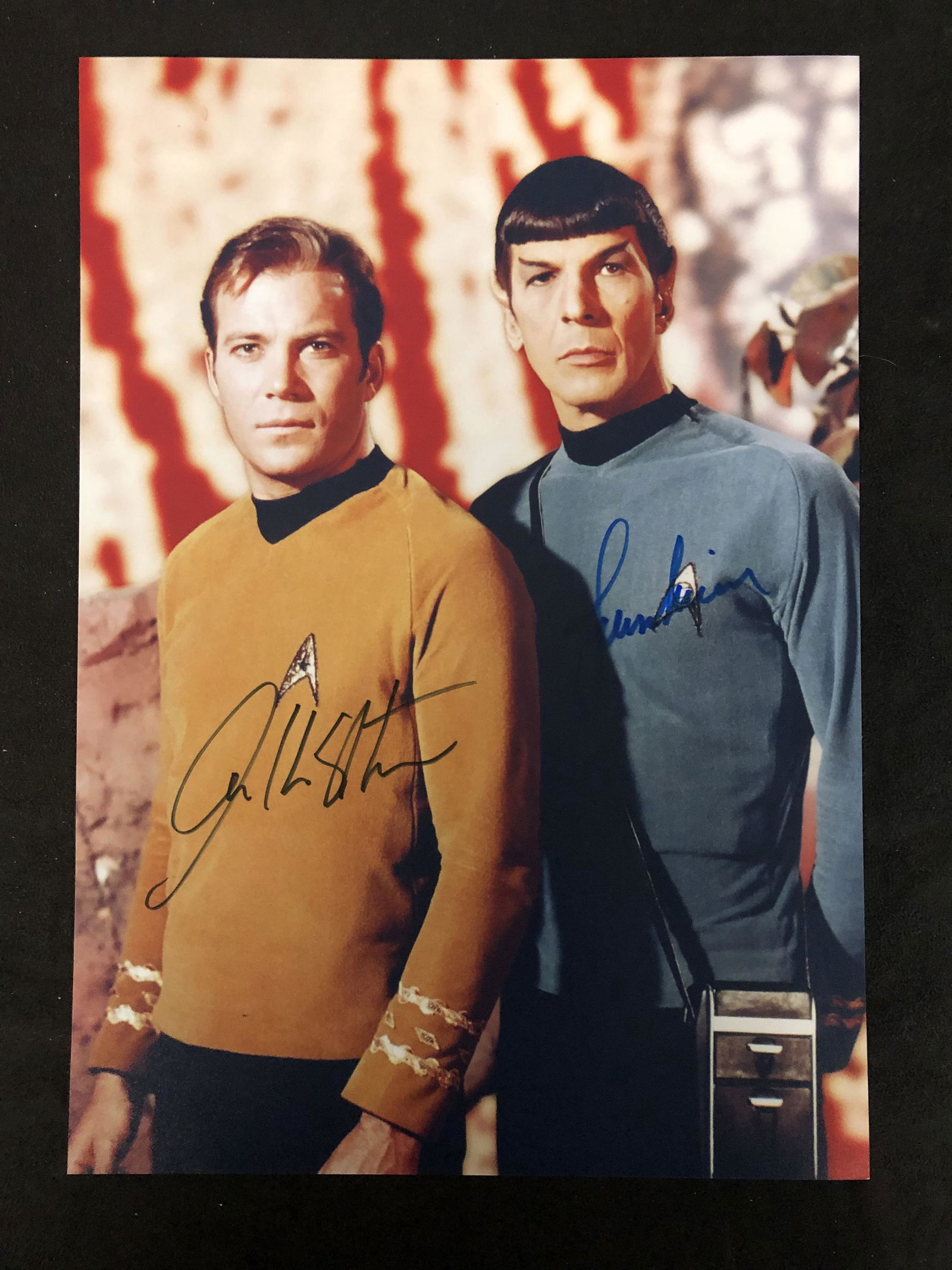 WILL SHTANER & LEONARD NEMOY AUTOGRAPHED 8 X 10 PHOTO ( (1 of 3)