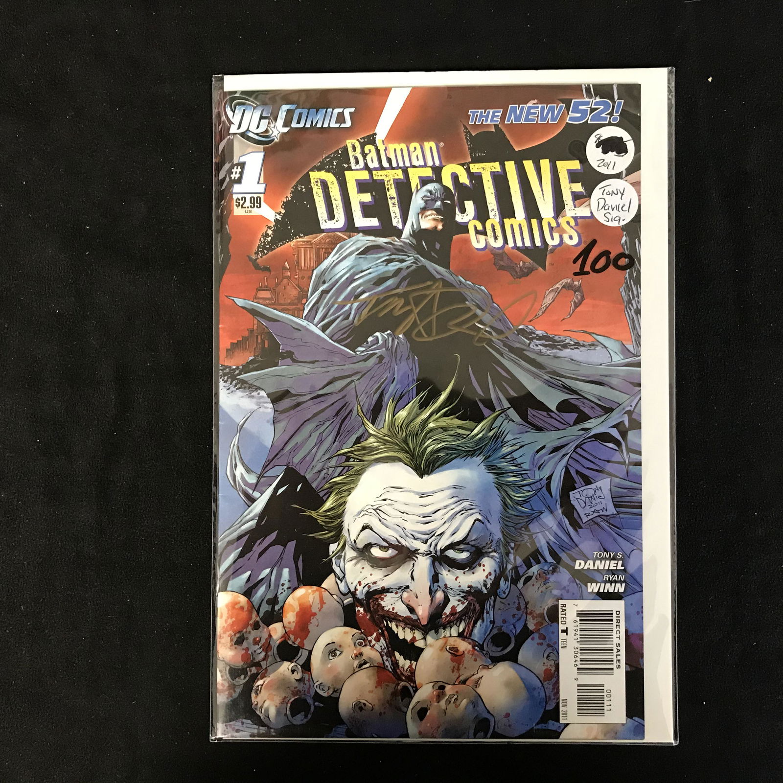 BATMAN DETECTIVE COMICS #1 (DC COMICS) Signed by Tony (1 of 1)