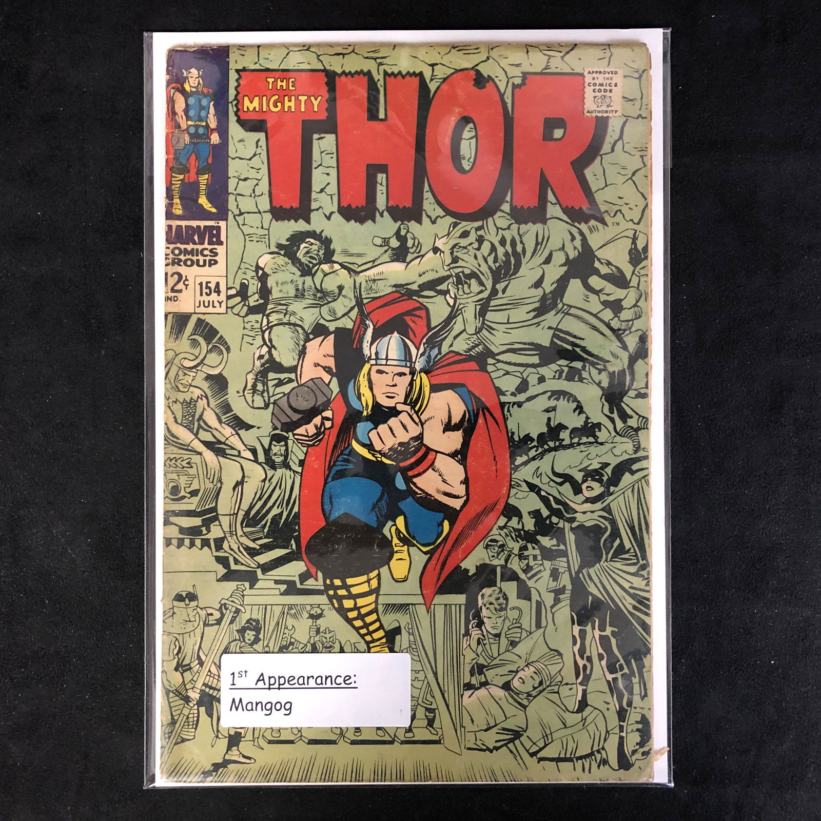 THE MIGHTY THOR #154 (MARVEL COMICS) (1 of 1)
