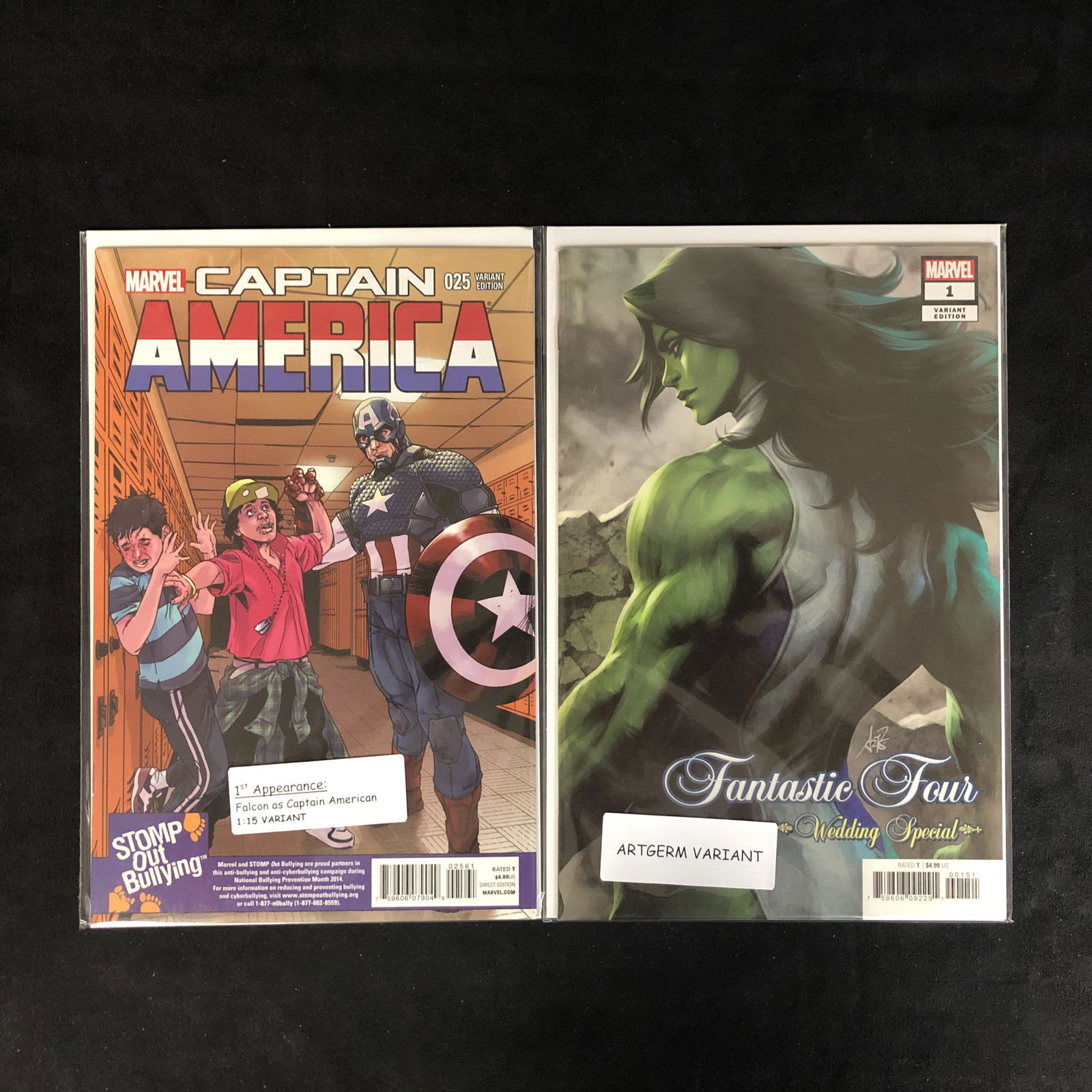 CAPTAIN AMERICA #25 & FANTASTIC FOUR #1 (WEDDING SPECIA (1 of 1)