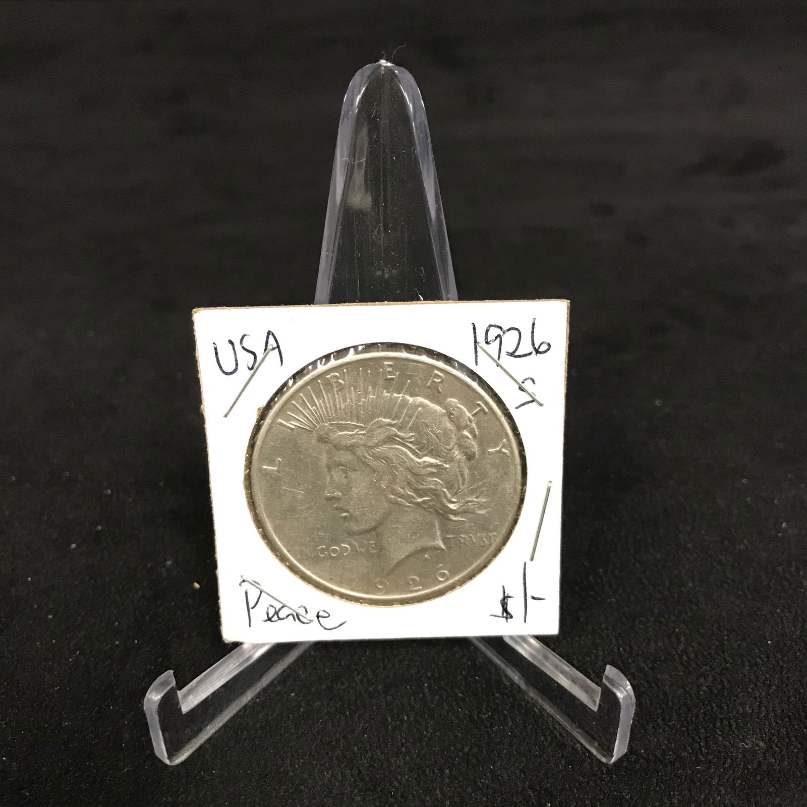 1885 USA MORGAN SILVER DOLLAR COIN (UNCIRCULATED) (1 of 1)