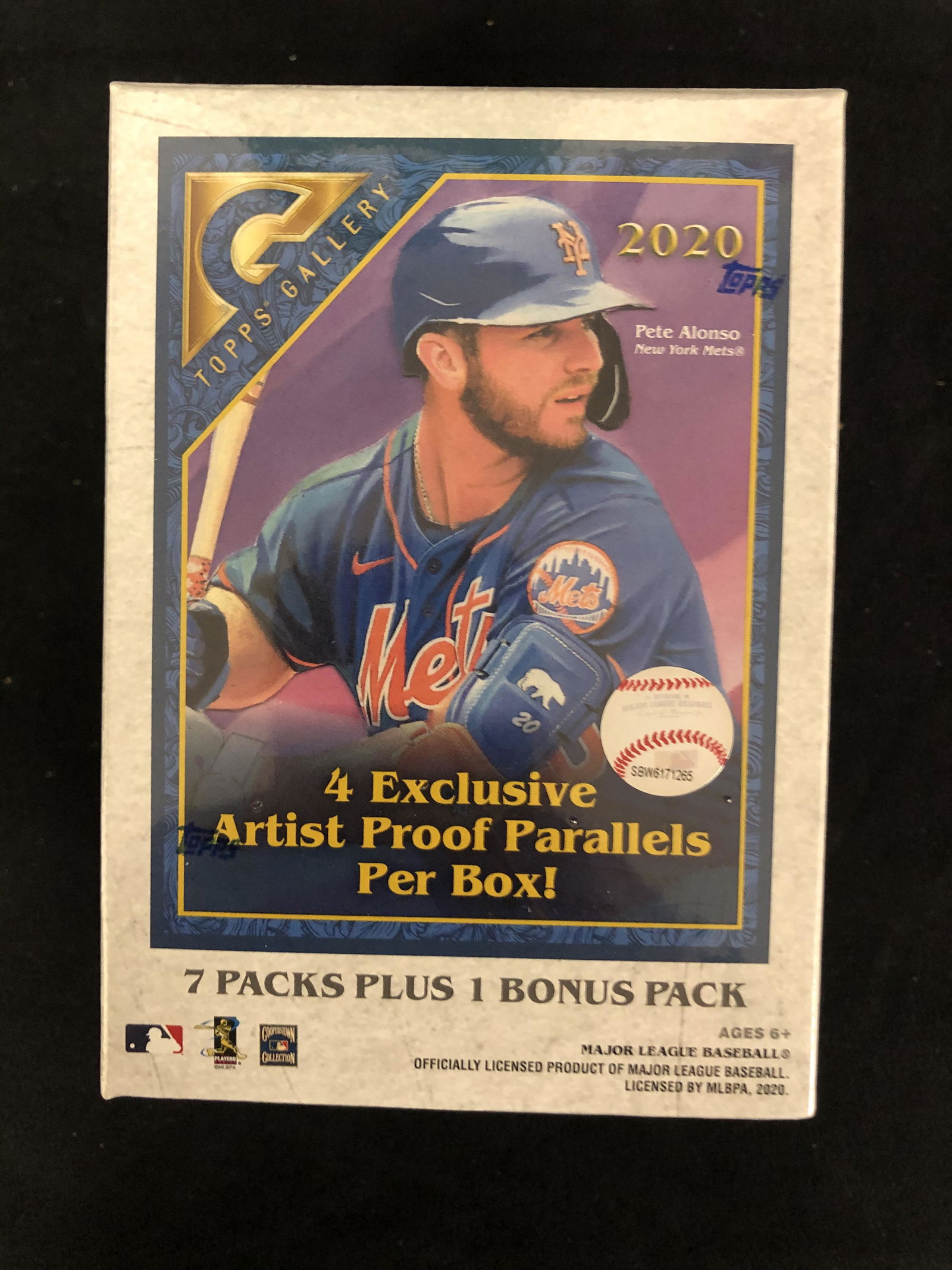 2020 TOPPS GALLERY SEALED BLASTER BOX (1 of 1)