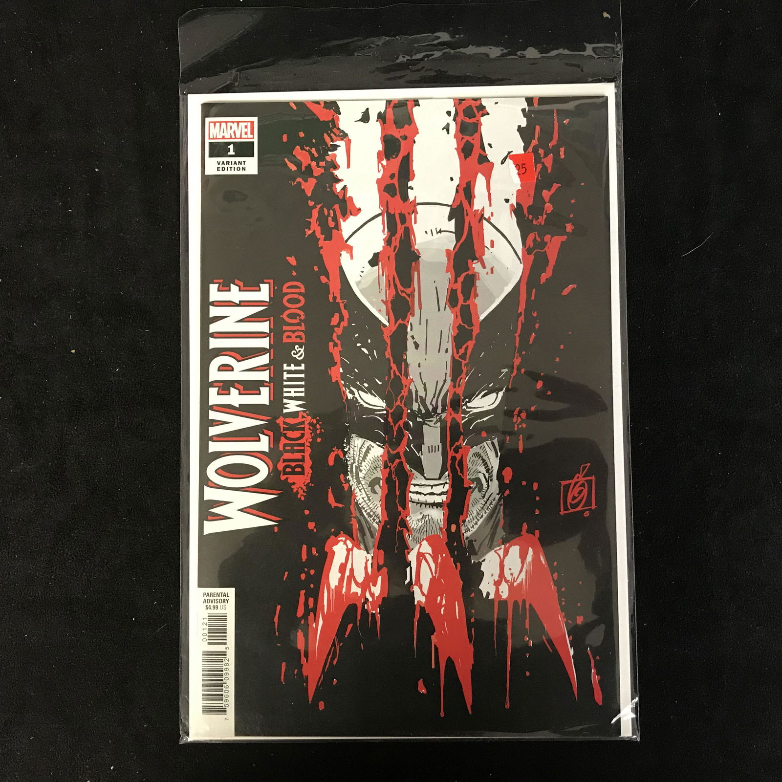 WOLVERINE Black, White & Blood #1 (MARVEL VARIANT) (1 of 1)