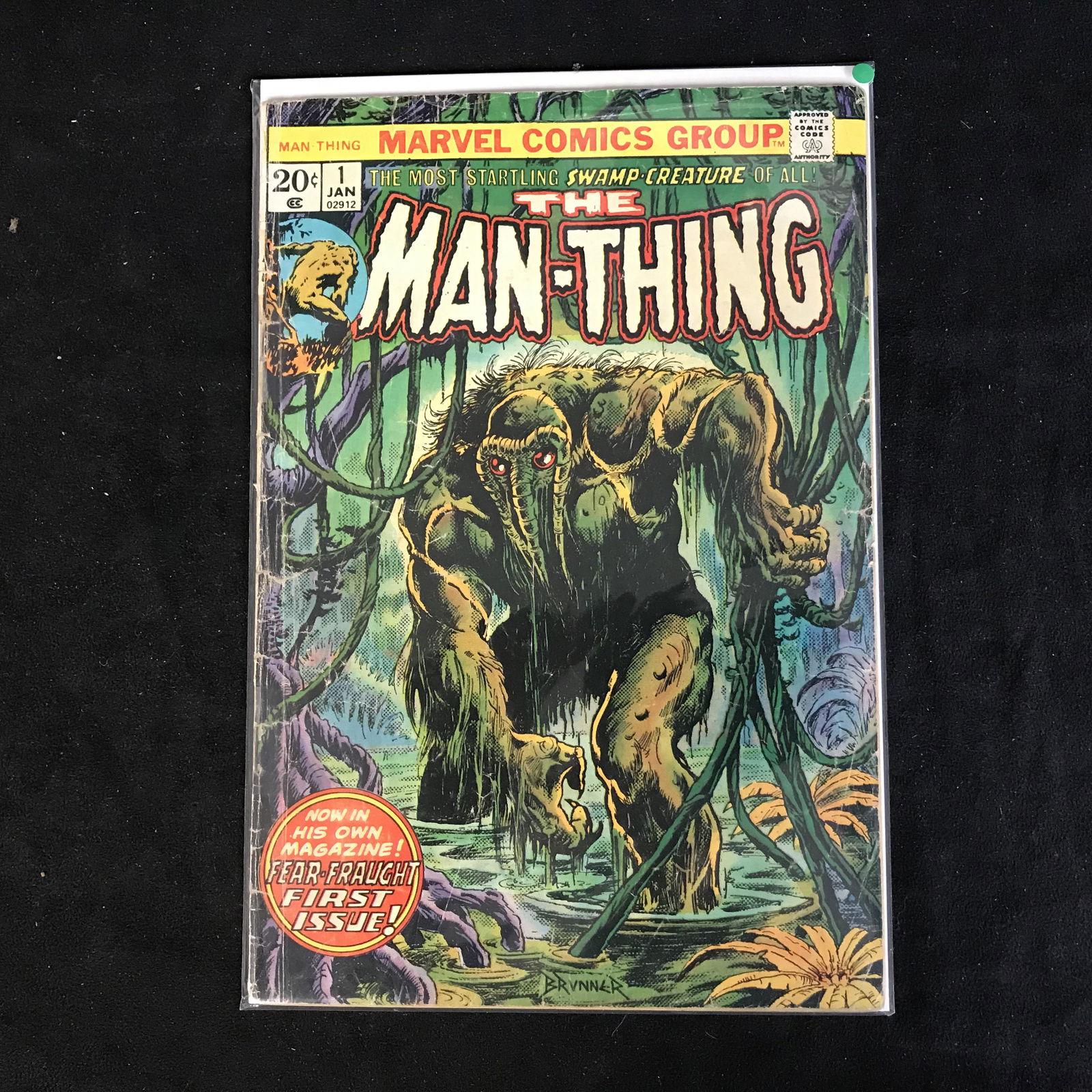 THE MAN-THING #1 (MARVEL COMICS) (1 of 1)