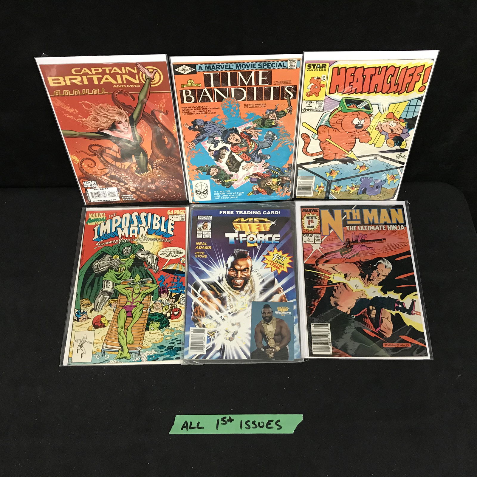 FIRST ISSUES COMIC BOOK LOT (1 of 1)