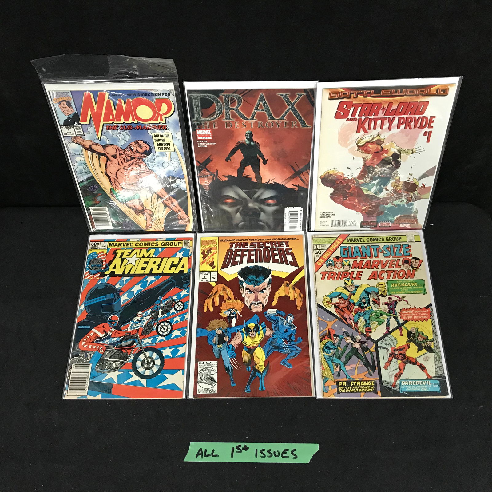 FIRST ISSUES COMIC BOOK LOT (1 of 1)