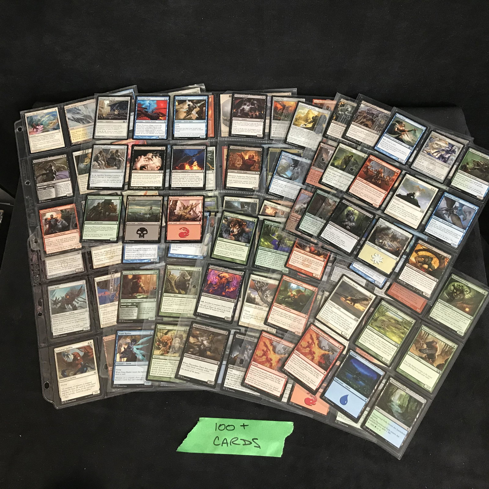 100+ MAGIC THE GATHERING CARD LOT: 100+ MAGIC THE GATHERING CARD LOT