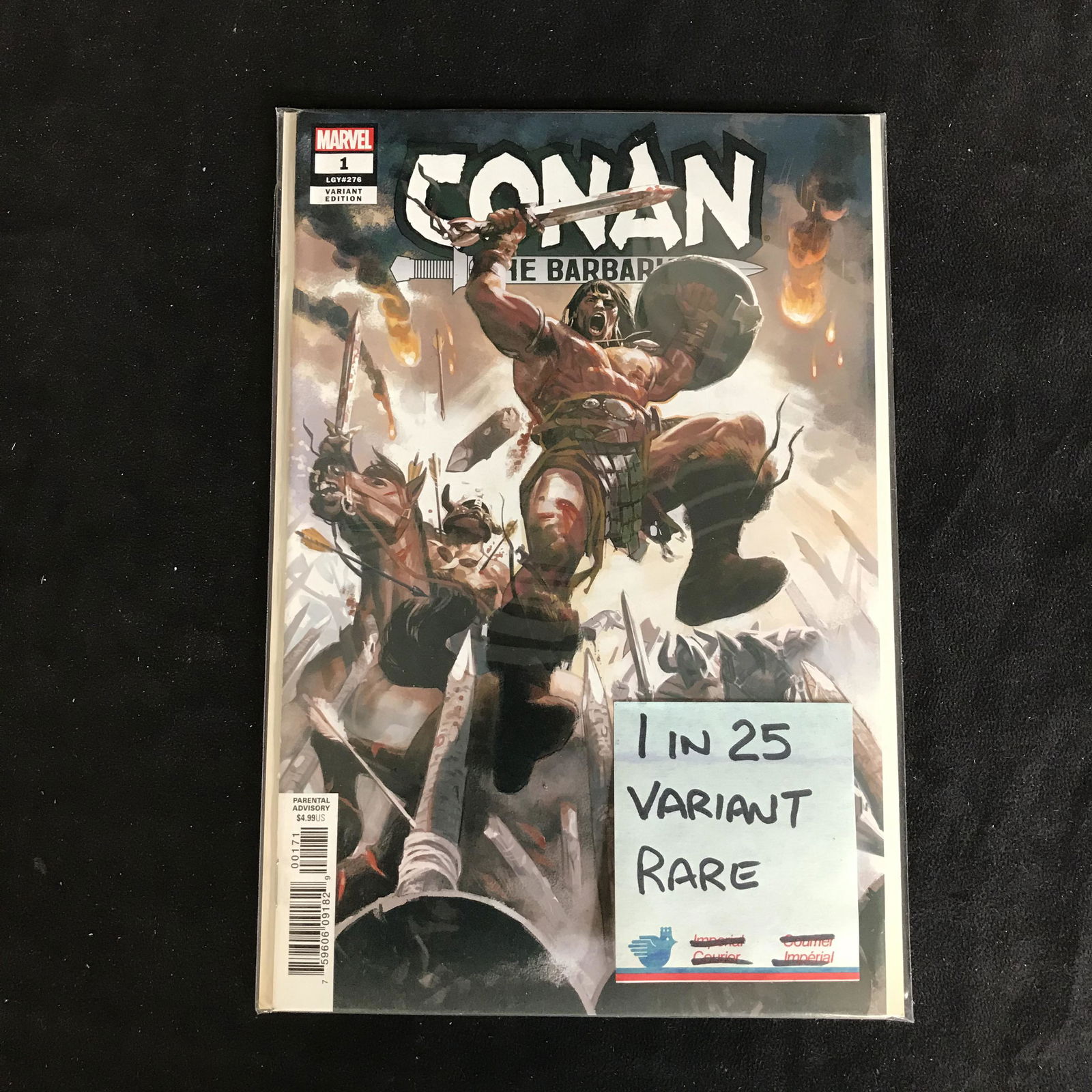 CONAN THE BARBARIAN #1 (MARVEL 1 in 25 VARIANT) *RARE* (1 of 1)