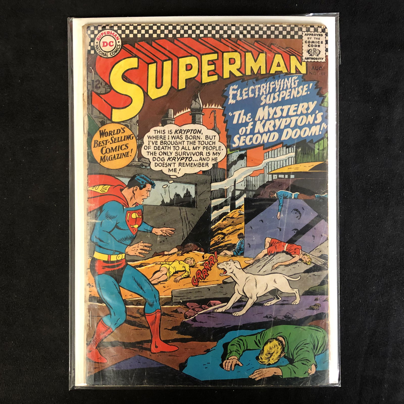 SUPERMAN #189 (DC COMICS) (1 of 1)