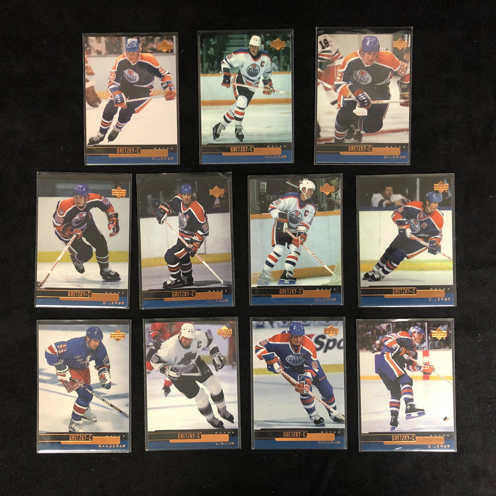1999 UPPER DECK COMPLETE SUB SET #1-10 PLUS #86: 1999 UPPER DECK COMPLETE SUB SET #1-10 PLUS #86