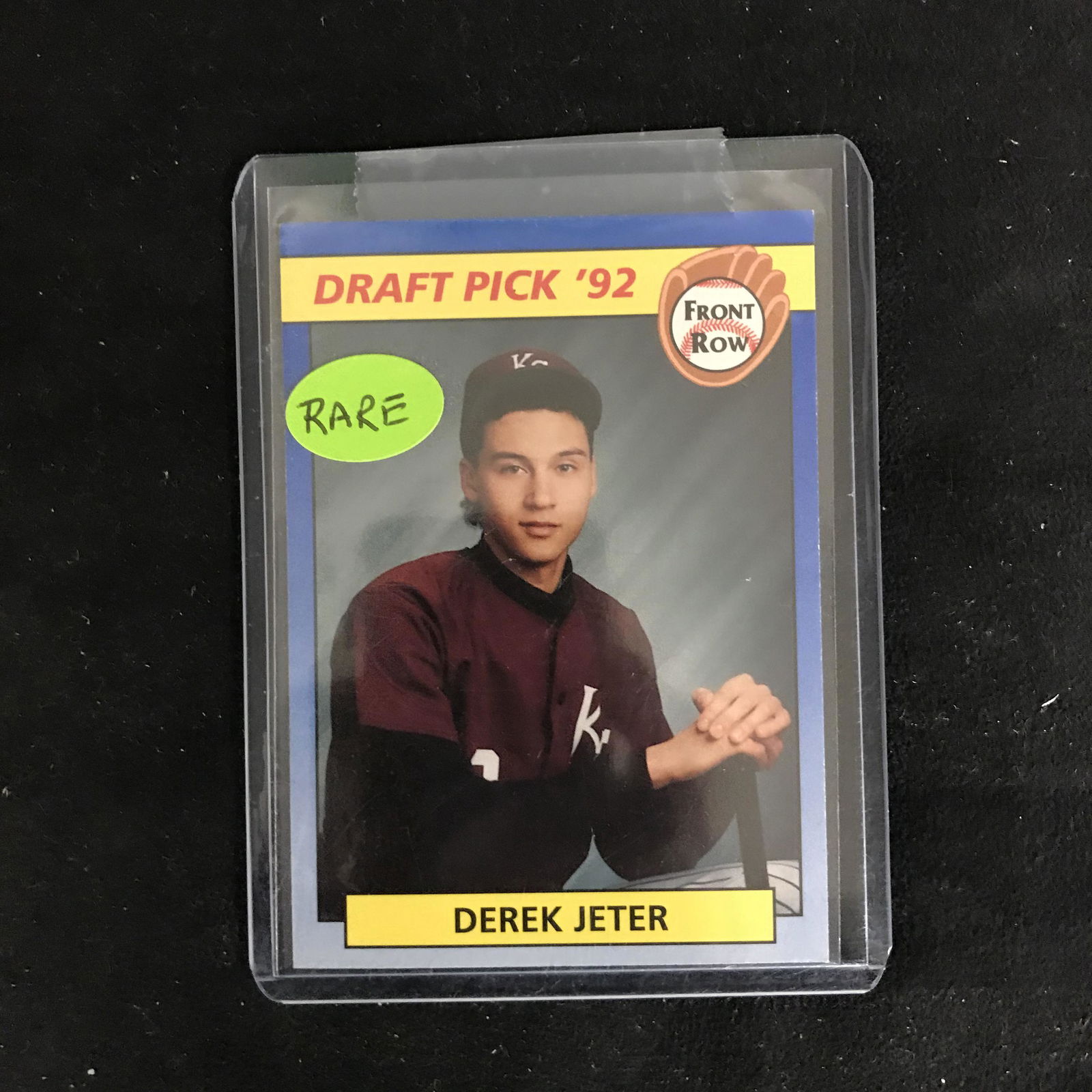 1992 FRONT ROW DEREK JETER DRAFT PICK '92 CARD (1 of 1)