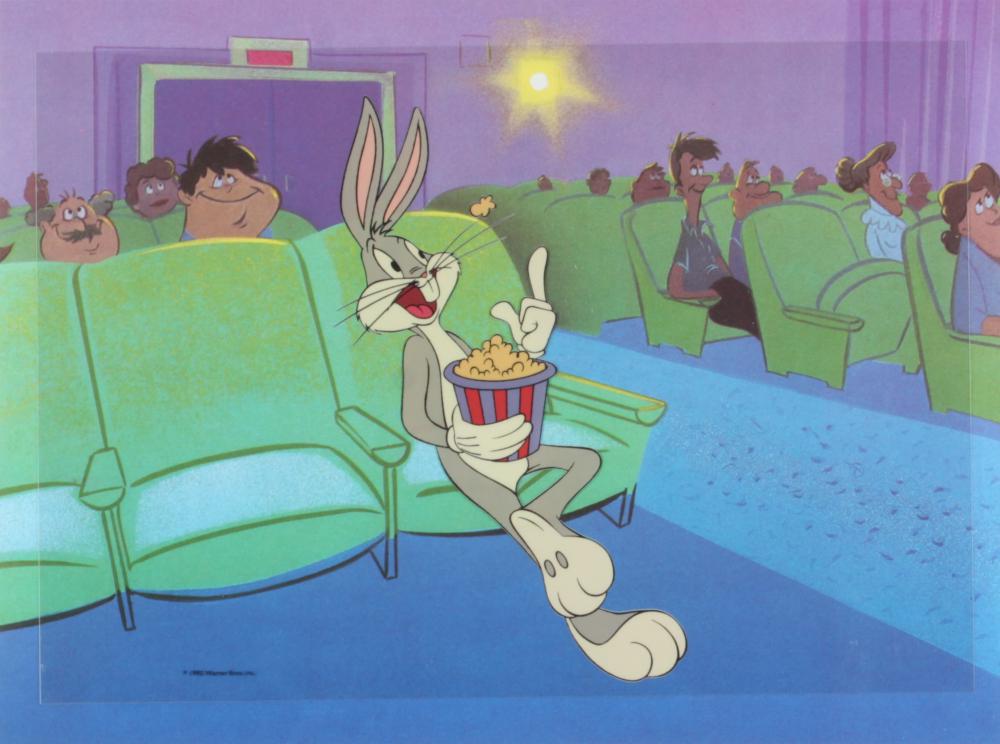 1990 LE WARNER BROS "LOONEY TUNES" BUGS BUNNEY 8X11 SER: 1990 LE WARNER BROS "LOONEY TUNES" BUGS BUNNEY 8X11 SERIGRAPH