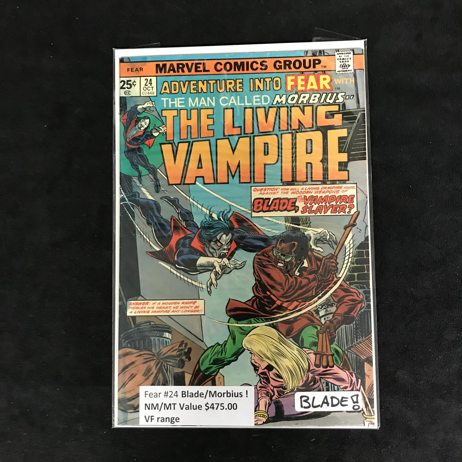 ADVENTURE INTO FEAR #24 (MARVEL COMICS) 1974 (1 of 1)