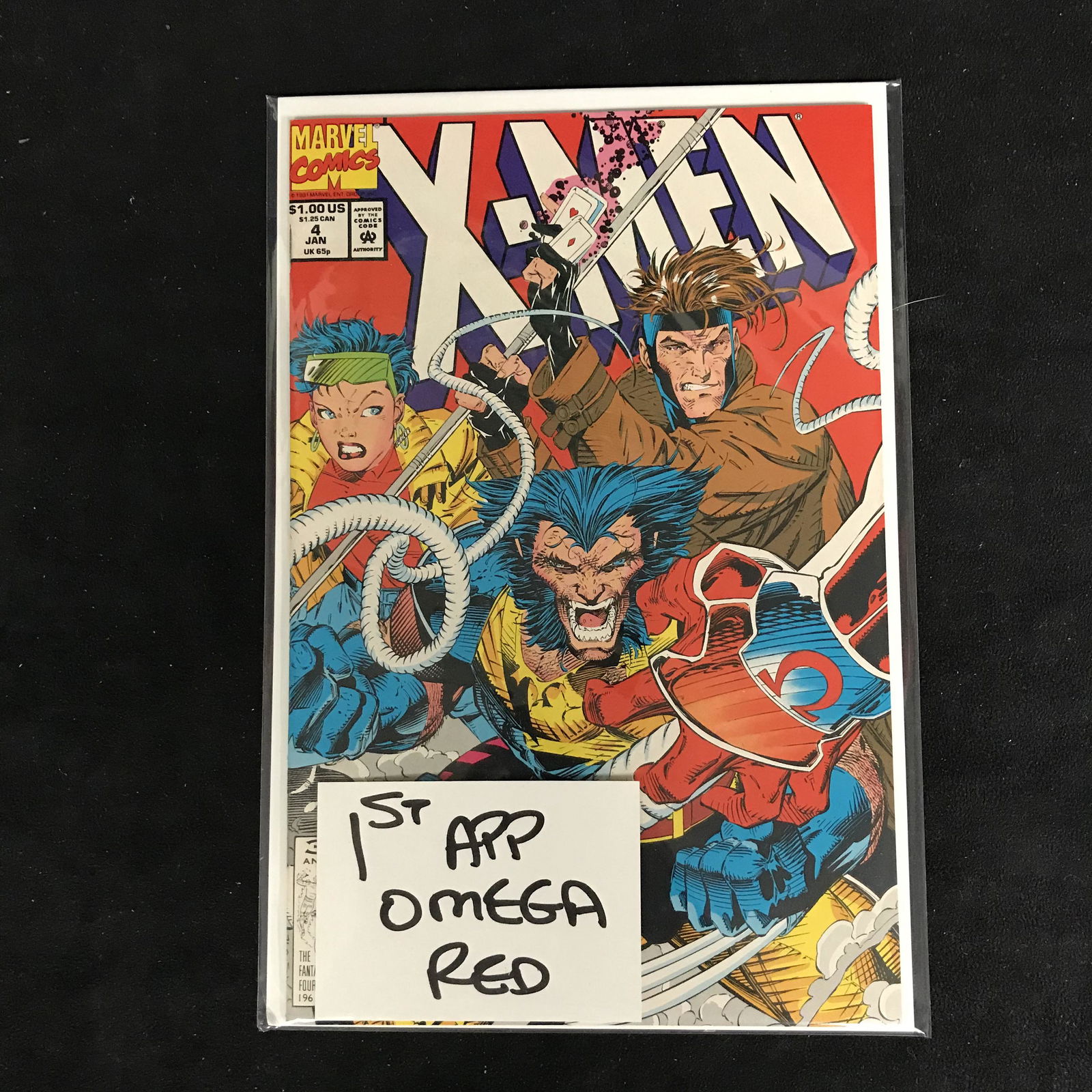 X-MEN #4 (MARVEL COMICS) 1st App Omega Red (1 of 1)