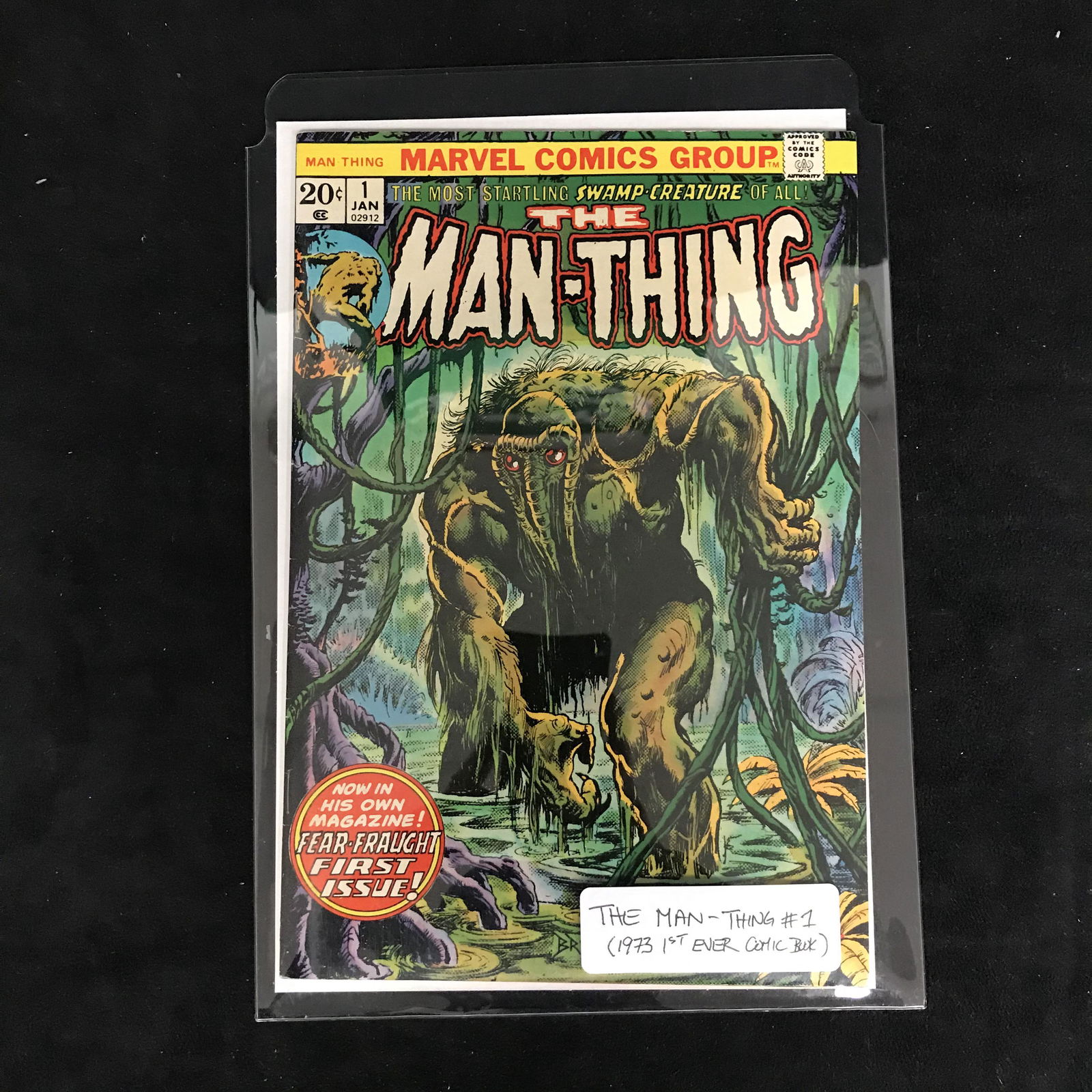 THE MAN-THING #1 (MARVEL COMICS) 1973 (1 of 1)