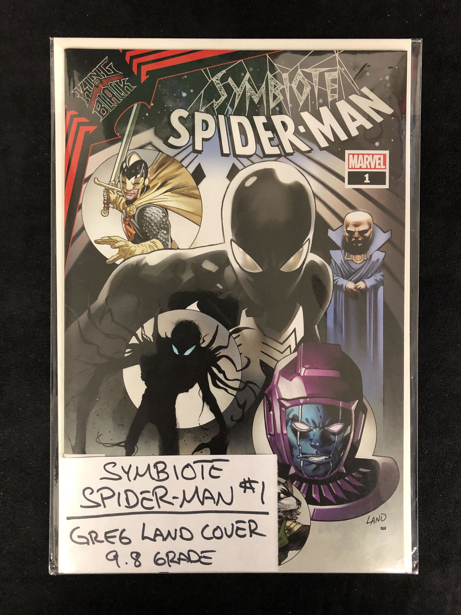 SYMBIOTE SPIDER-MAN #1 (MARVEL COMICS) Greg Land Cover (1 of 1)
