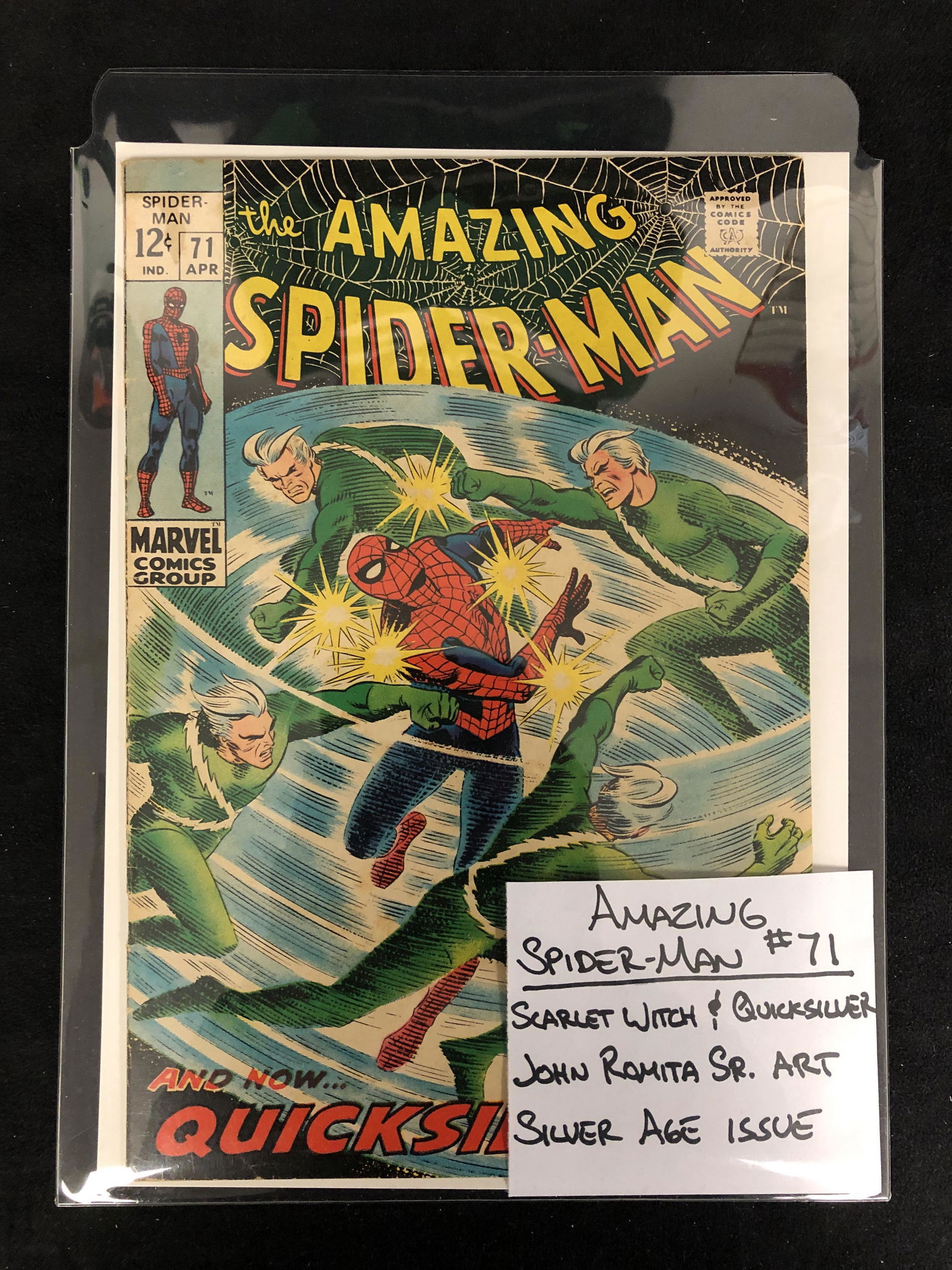 THE AMAZING SPIDER-MAN #71 (MARVEL COMICS) (1 of 1)