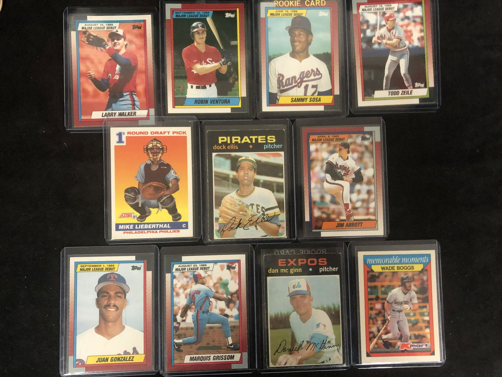 ASSORTED BASEBALL CARD LOT (ROOKIES...) (1 of 1)