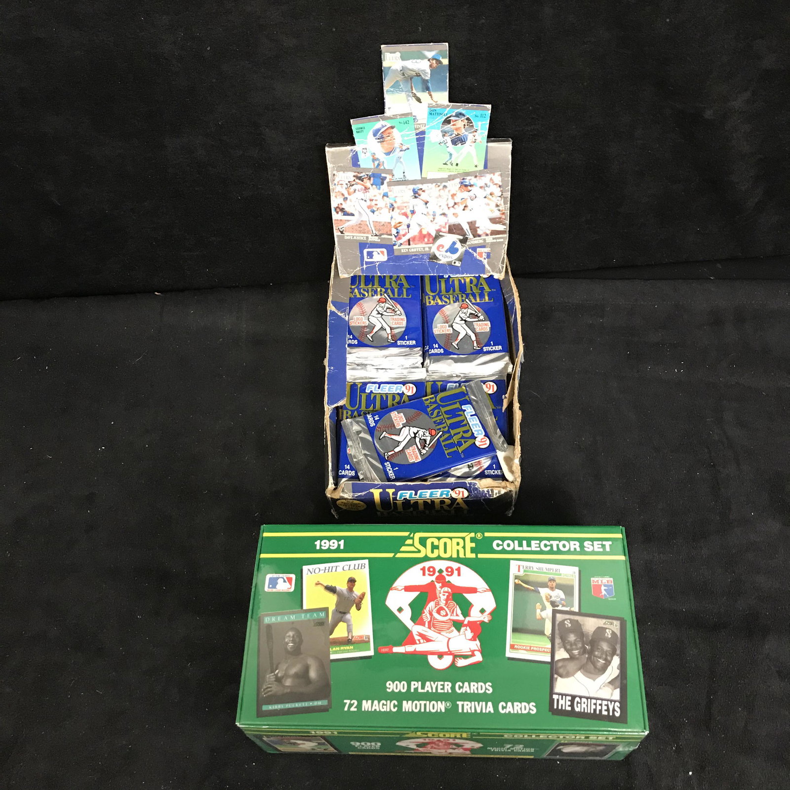 EARLY 90s BASEBALL CARD LOT: EARLY 90s BASEBALL CARD LOT