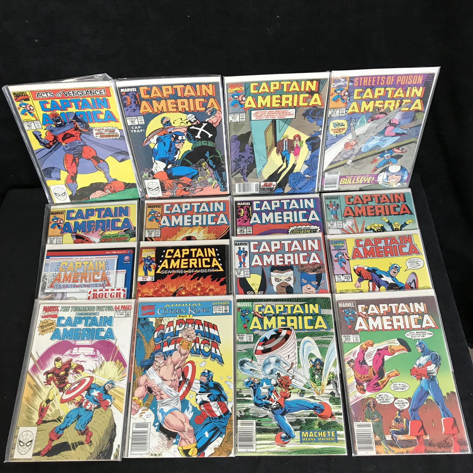 CAPTAIN AMERICA COMIC BOOK LOT (MARVEL COMICS) (1 of 1)