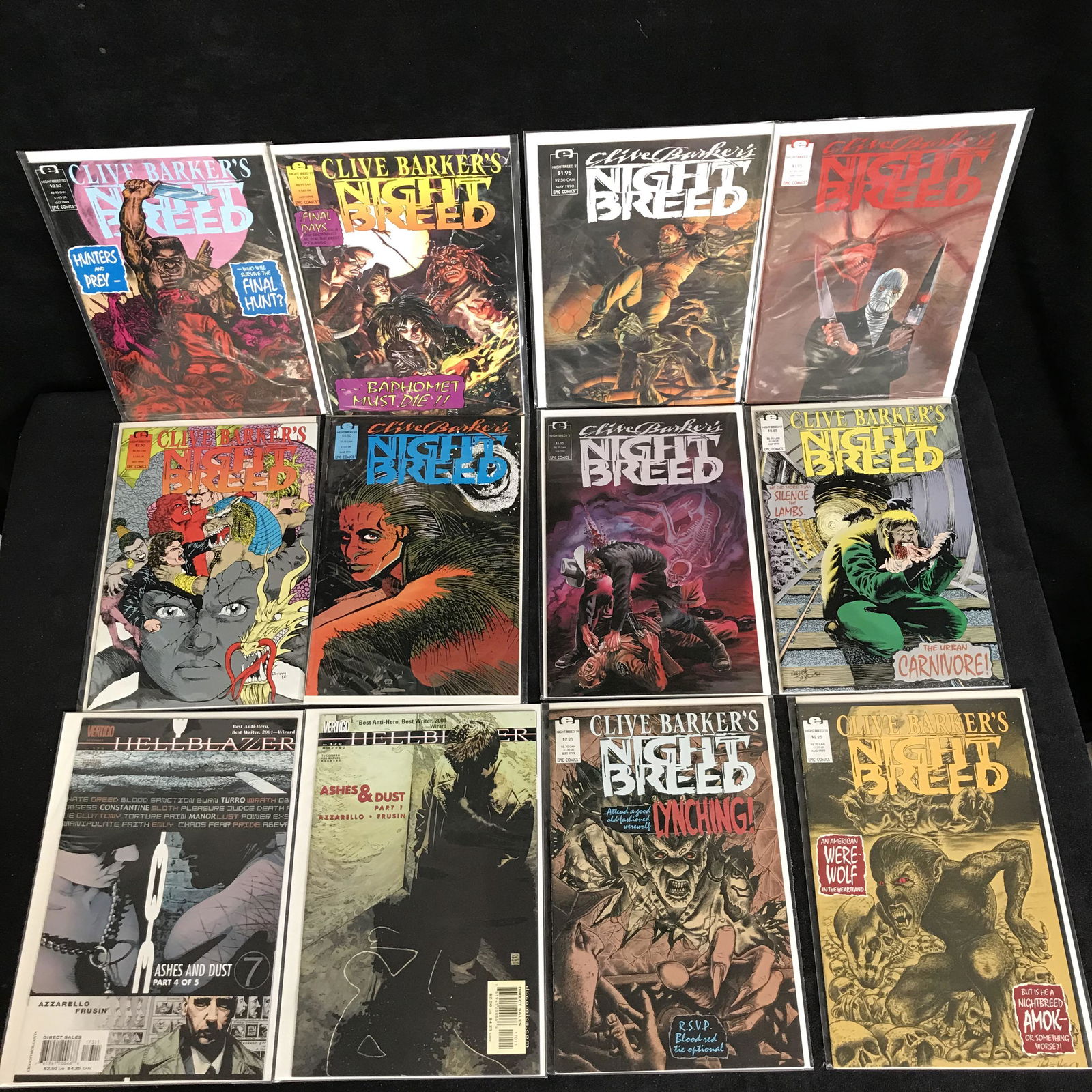 NIGHT BREED COMIC BOOK LOT (EPIC COMICS) (1 of 1)