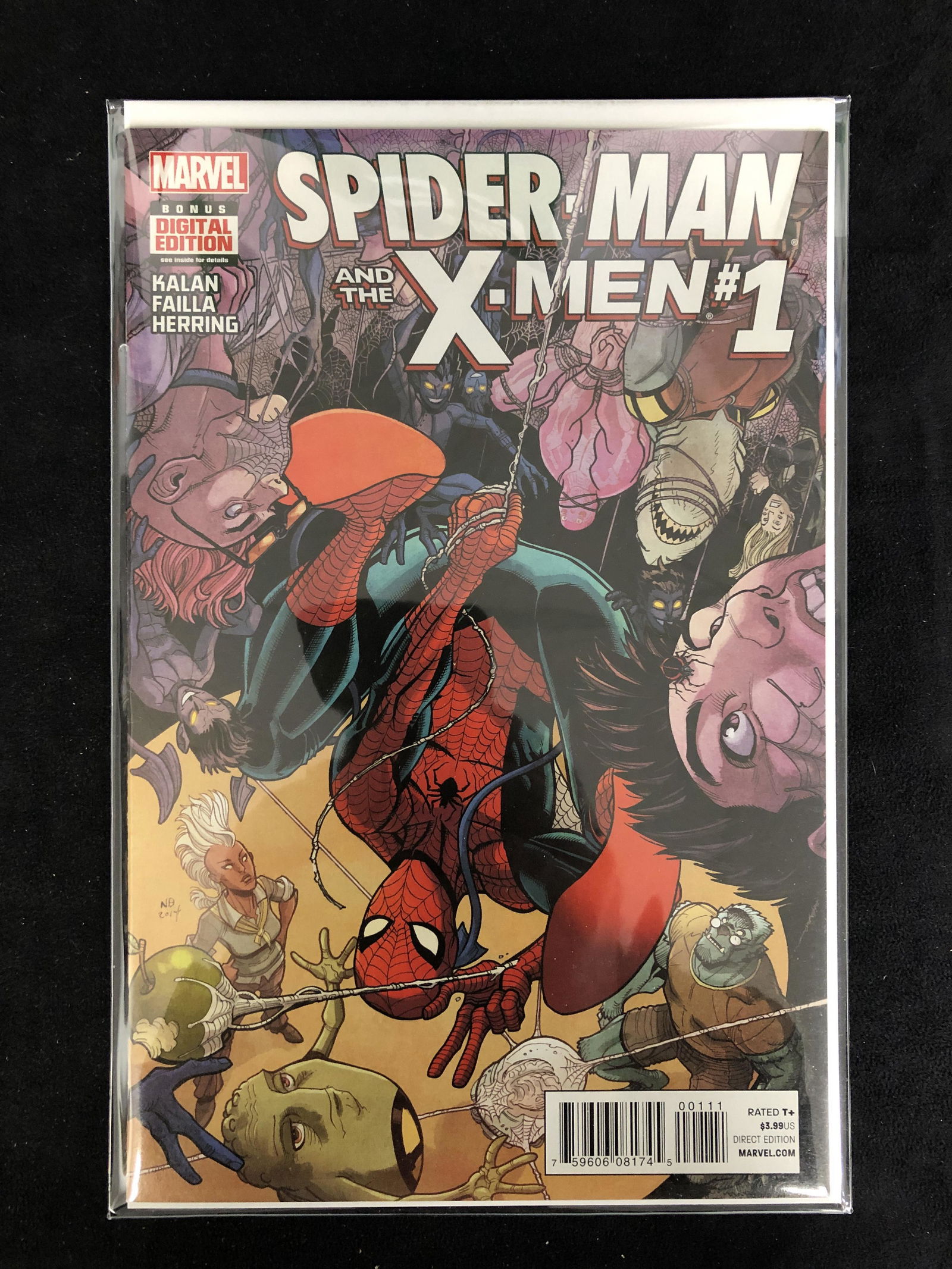 SPIDER-MAN and the X-MEN #1 (MARVEL COMICS) (1 of 1)