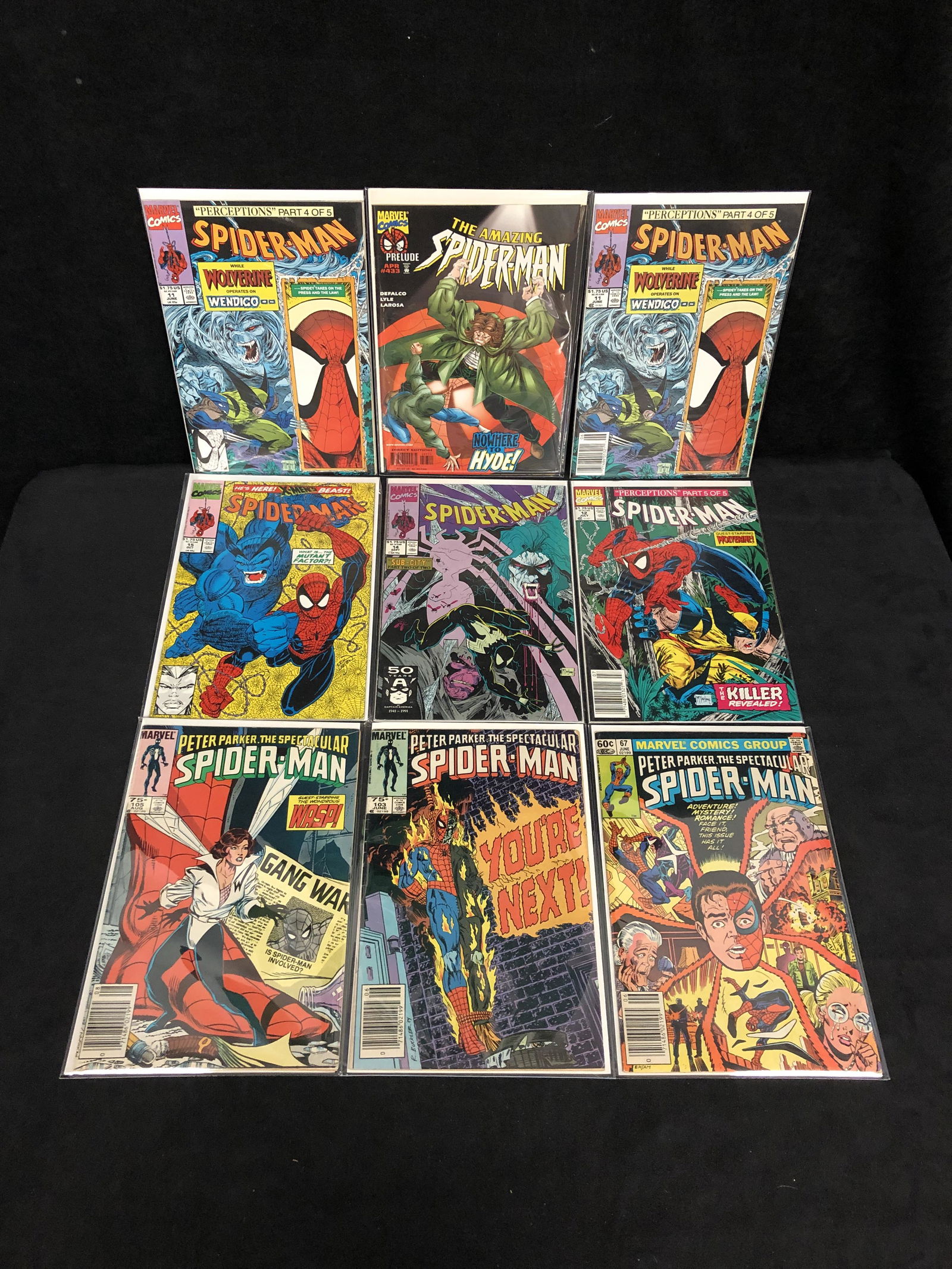 ASSORTED SPIDER-MAN COMIC BOOK LOT (MARVEL COMICS) (1 of 1)