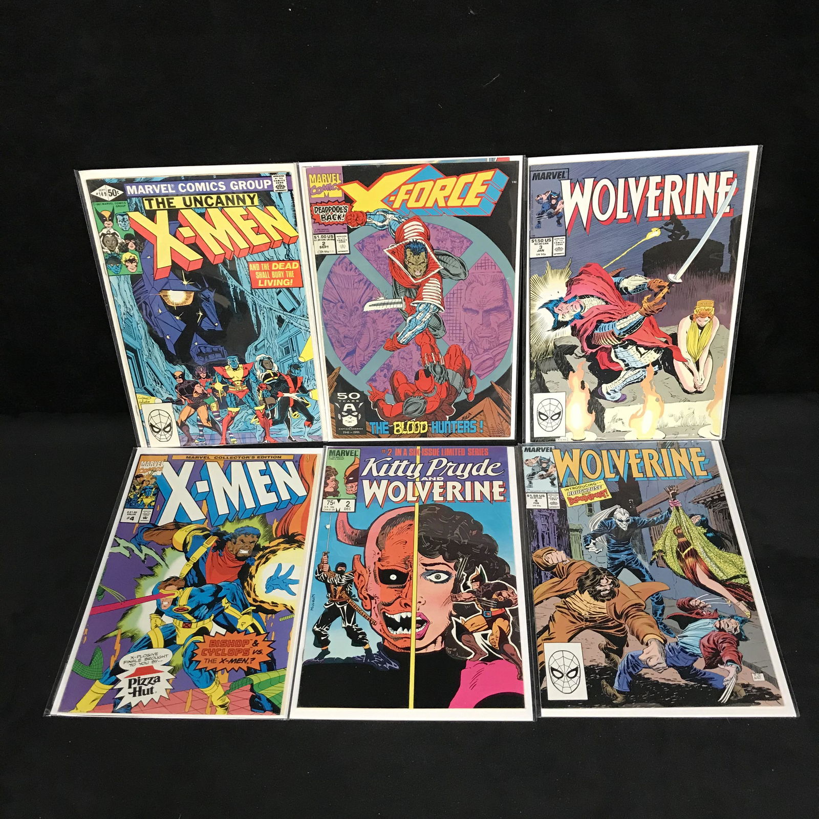 ASSORTED MARVEL COMIC BOOK LOT (WOLVERINE/ X-MEN...) (1 of 1)
