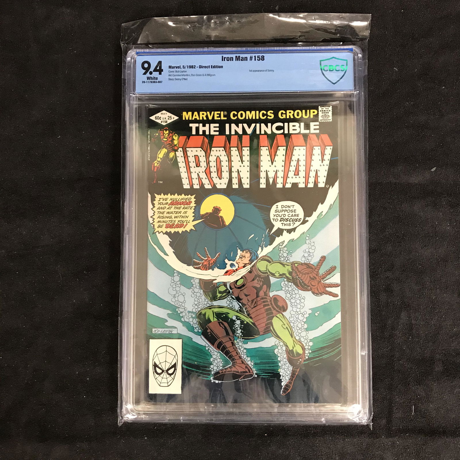 IRON MAN #258 (CBCS) MARVEL COMICS (1 of 1)