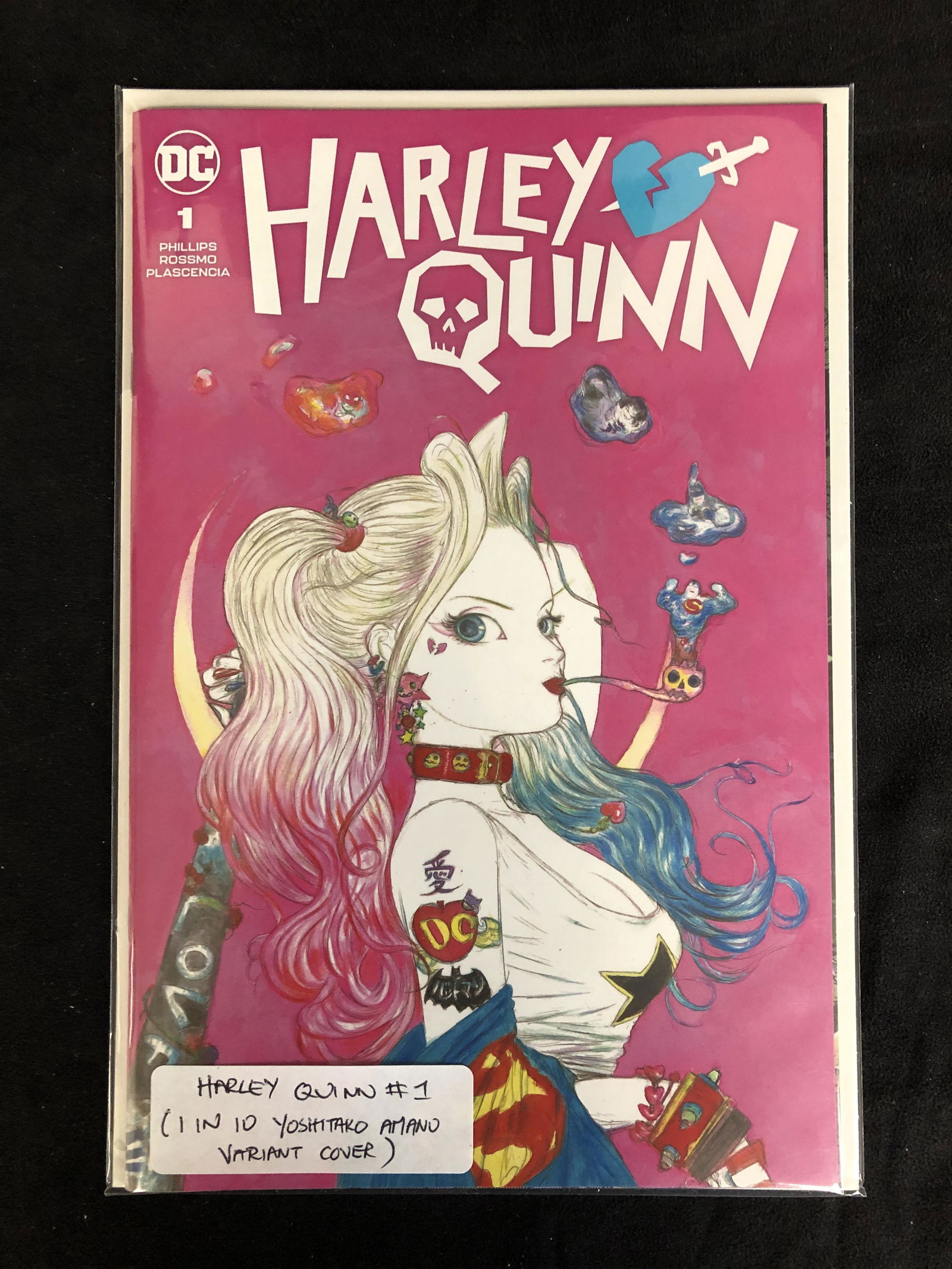 HARLEY QUINN #1 (1 IN 10 YOSHITAKO AMANO VARIANT COVER) (1 of 1)