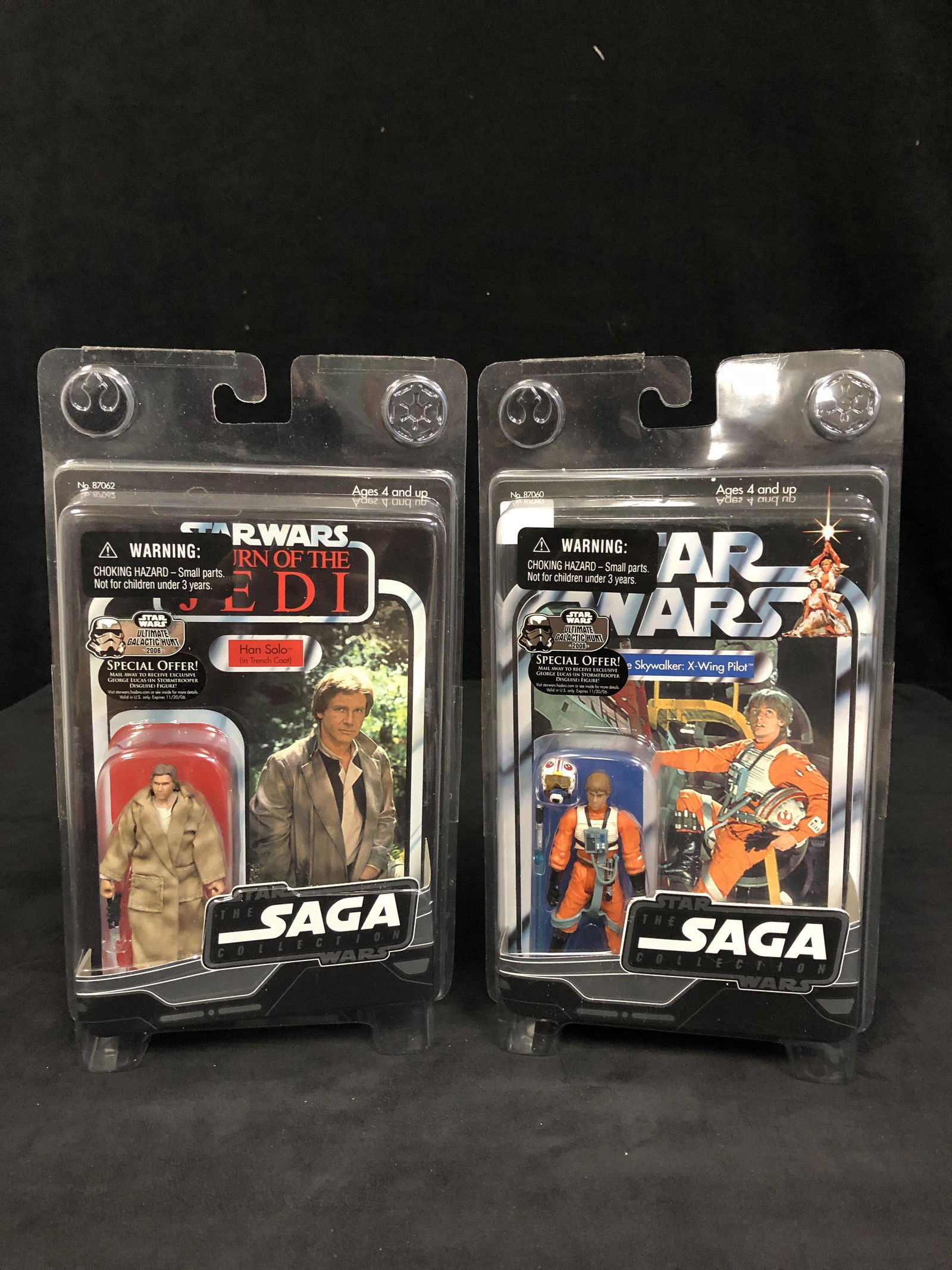 STAR WARS: THE SAGA EDITION "HAN SOLO & LUKE SKYWALKER: (1 of 1)