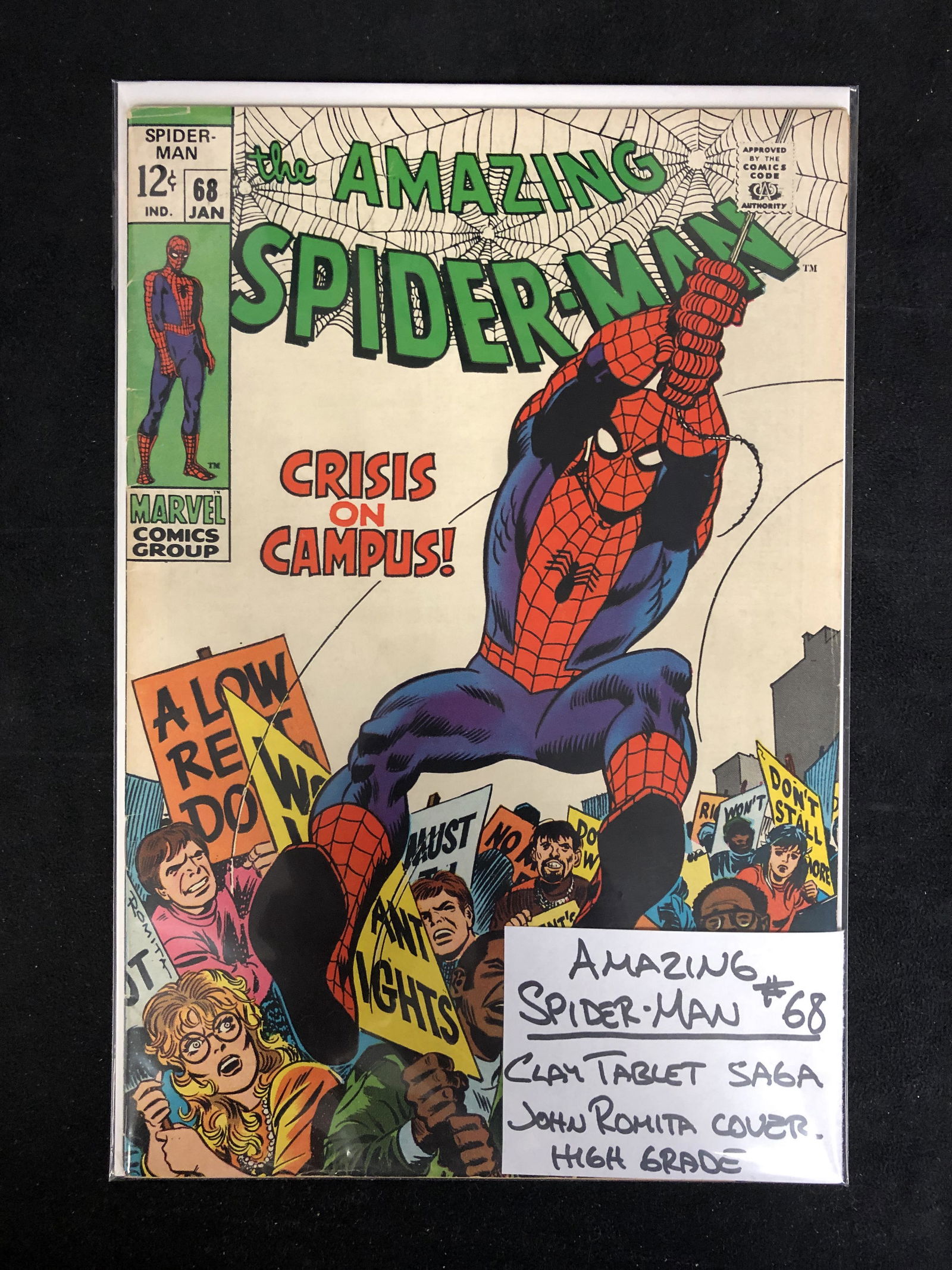 THE AMAZING SPIDER-MAN #68 (MARVEL COMICS) (1 of 1)