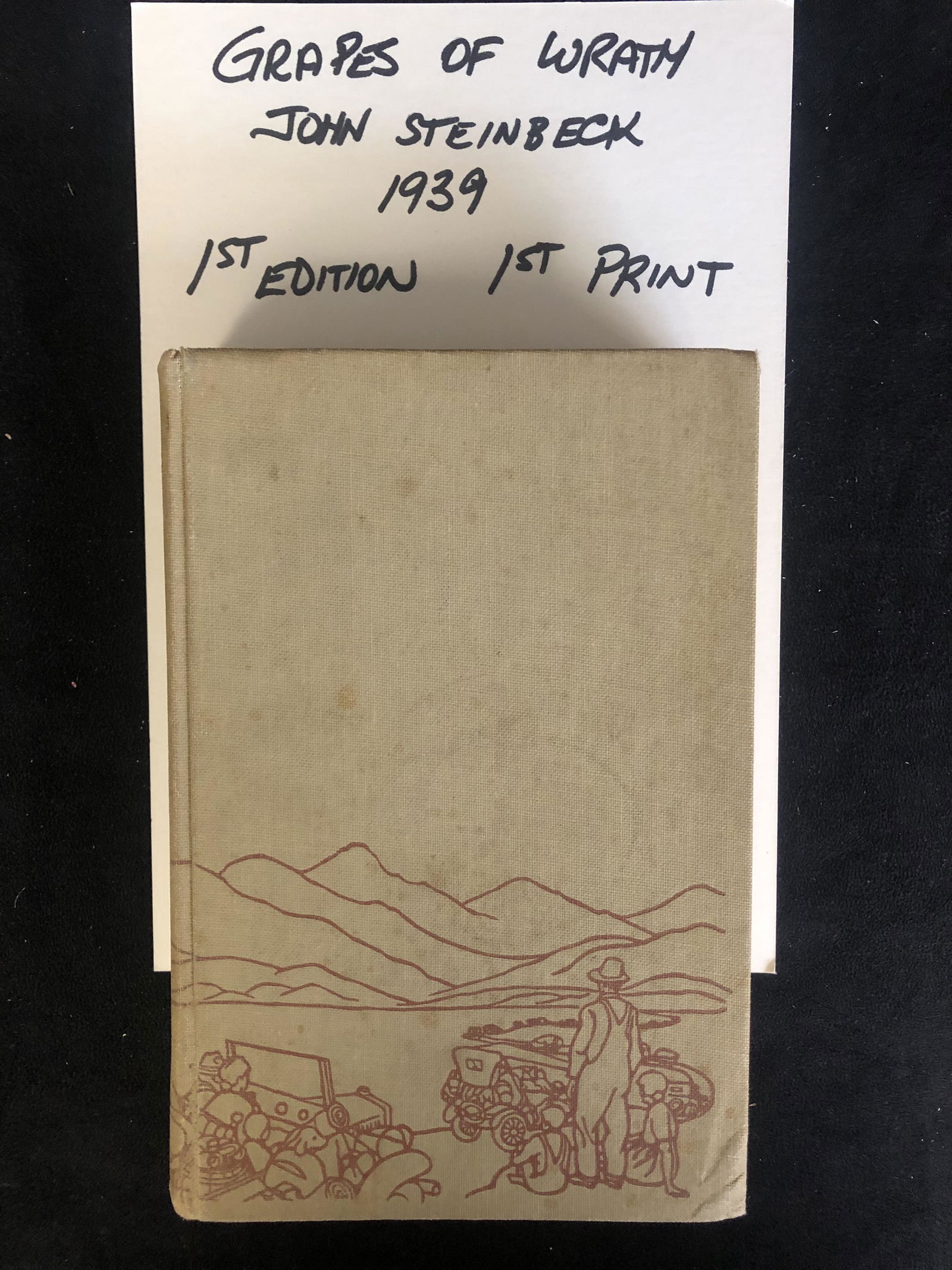 GRAPES OF WRATH 1939 1ST EDITION 1ST PRINT (JOHN STEINB (1 of 3)