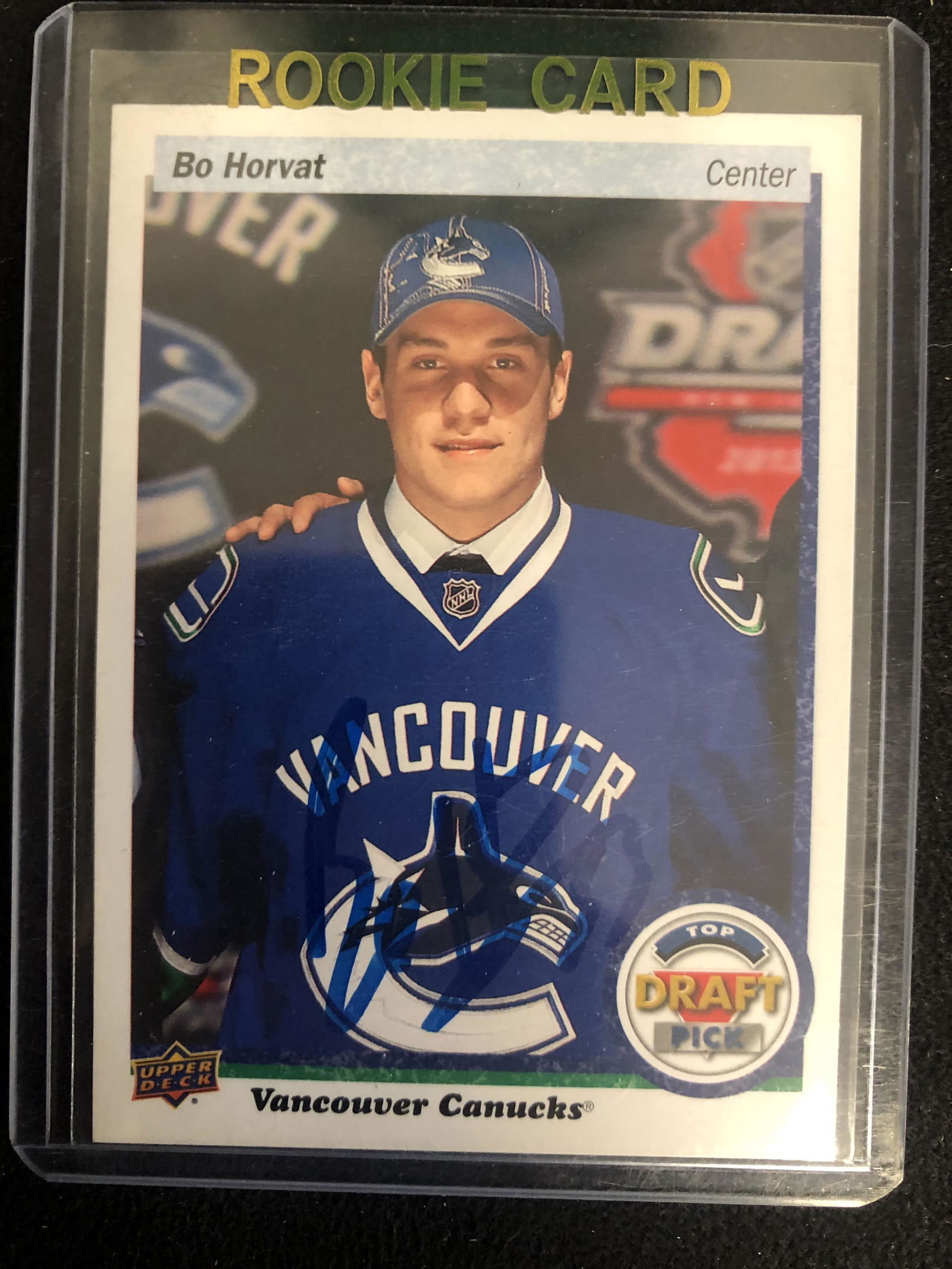 2015-16 UPPER DECK TOP DRAFT PICKS AUTOGRPAHED BO HORVA (1 of 1)