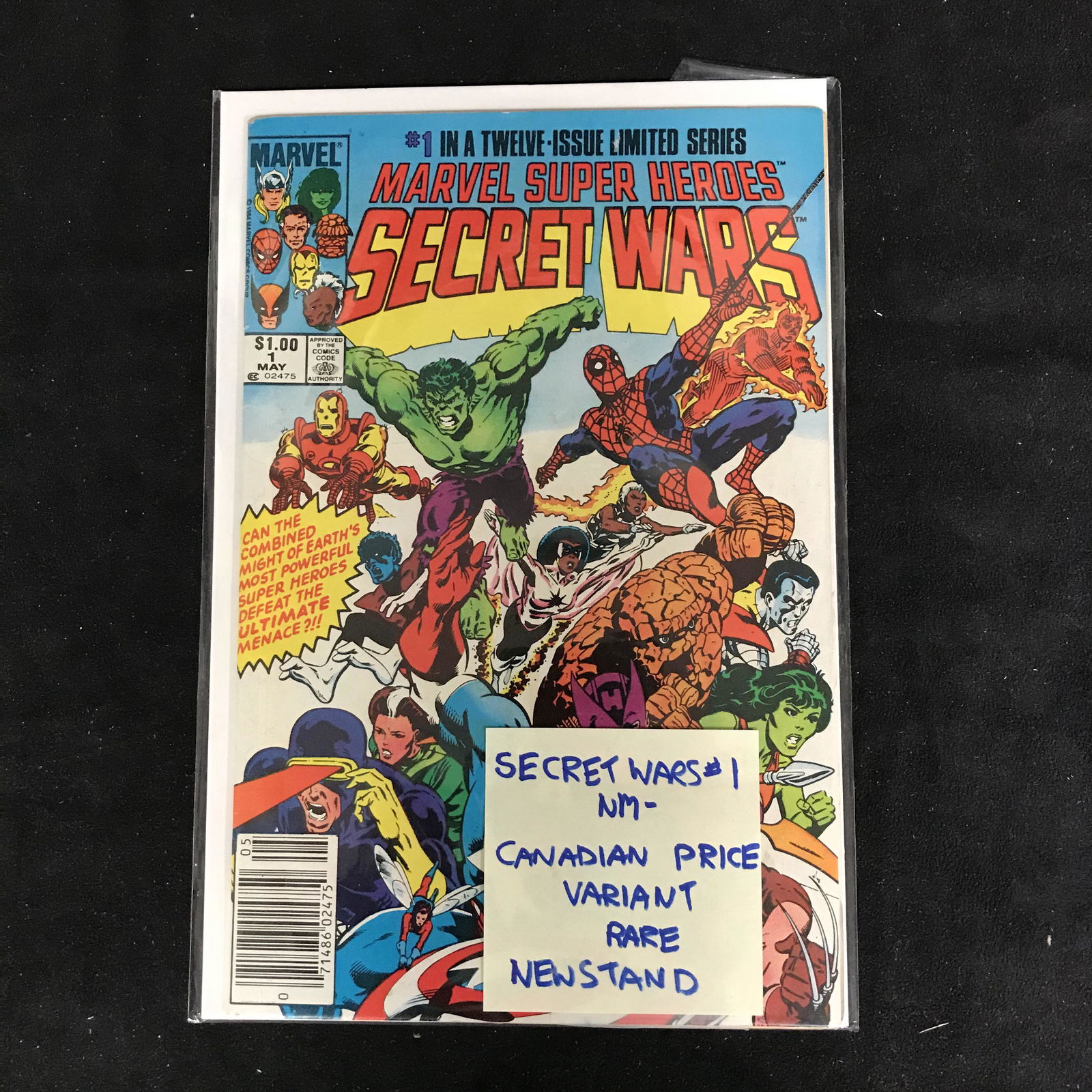MARVEL SUPER HEROES SECRET WARS #1 in a Twelve Issue (1 of 1)