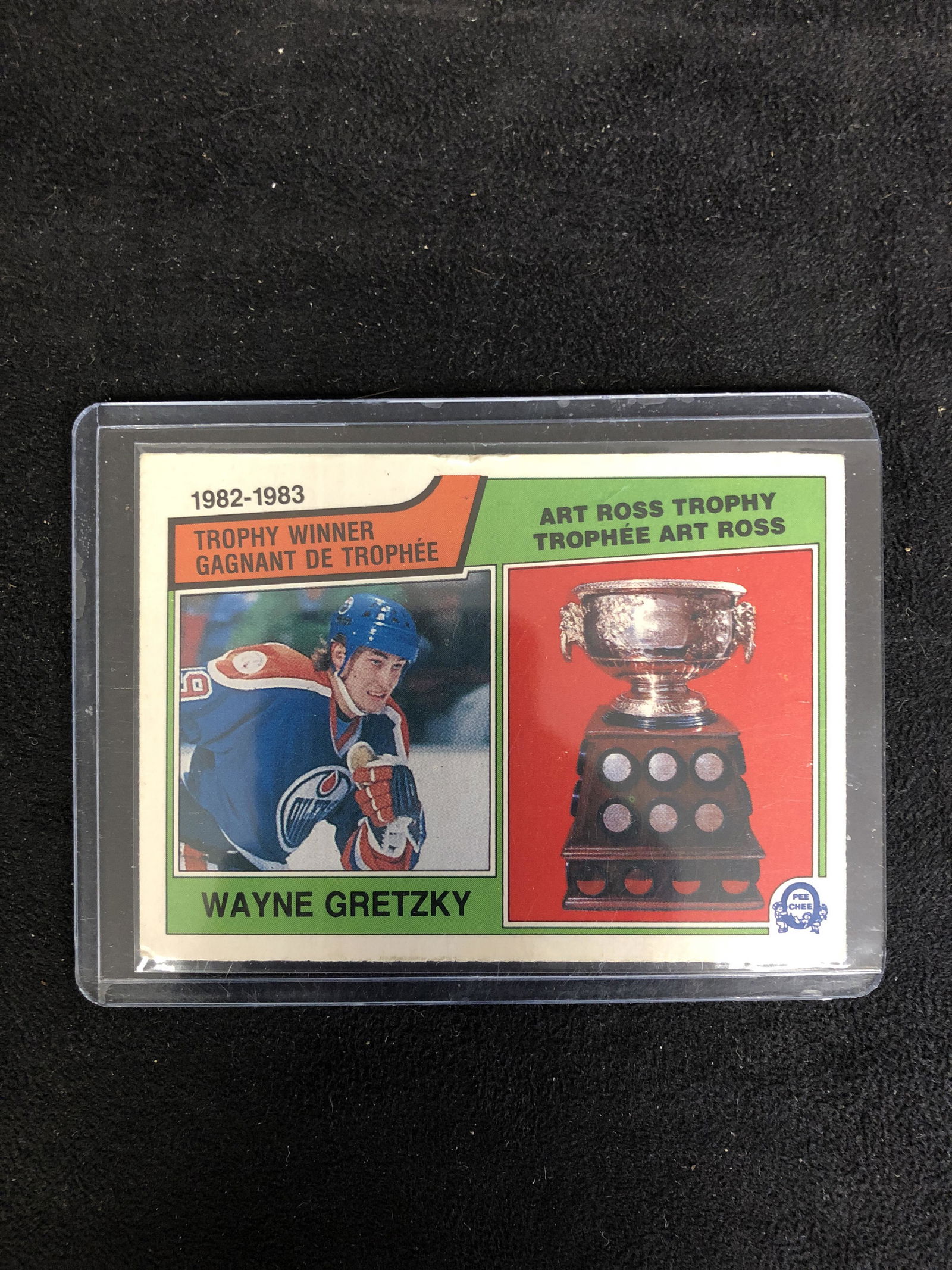 1983-84 OPC #204 Wayne Gretzky Ross Trophy Winner (1 of 2)