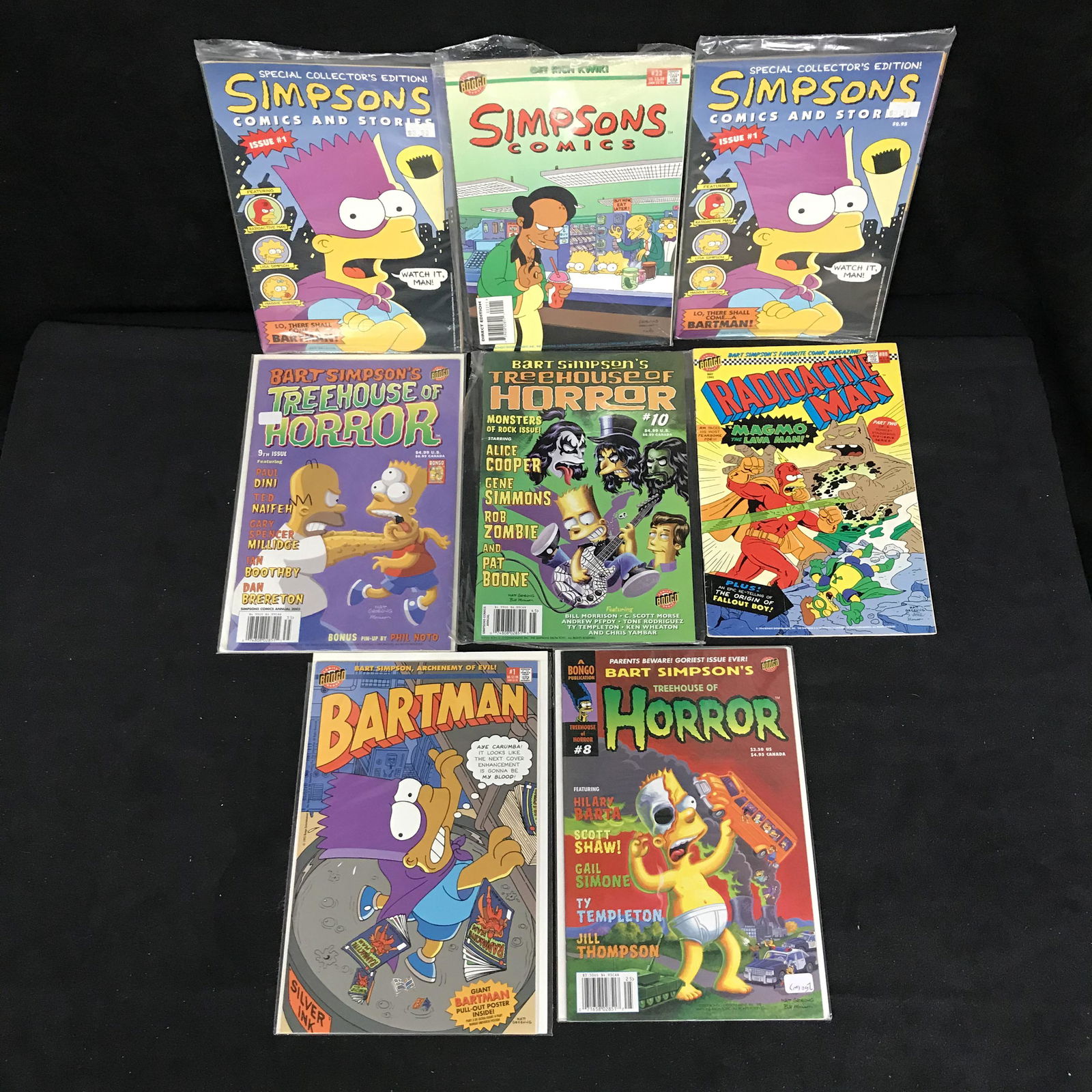 SIMPSONS COMIC BOOK LOT (BONGO COMICS) (1 of 1)