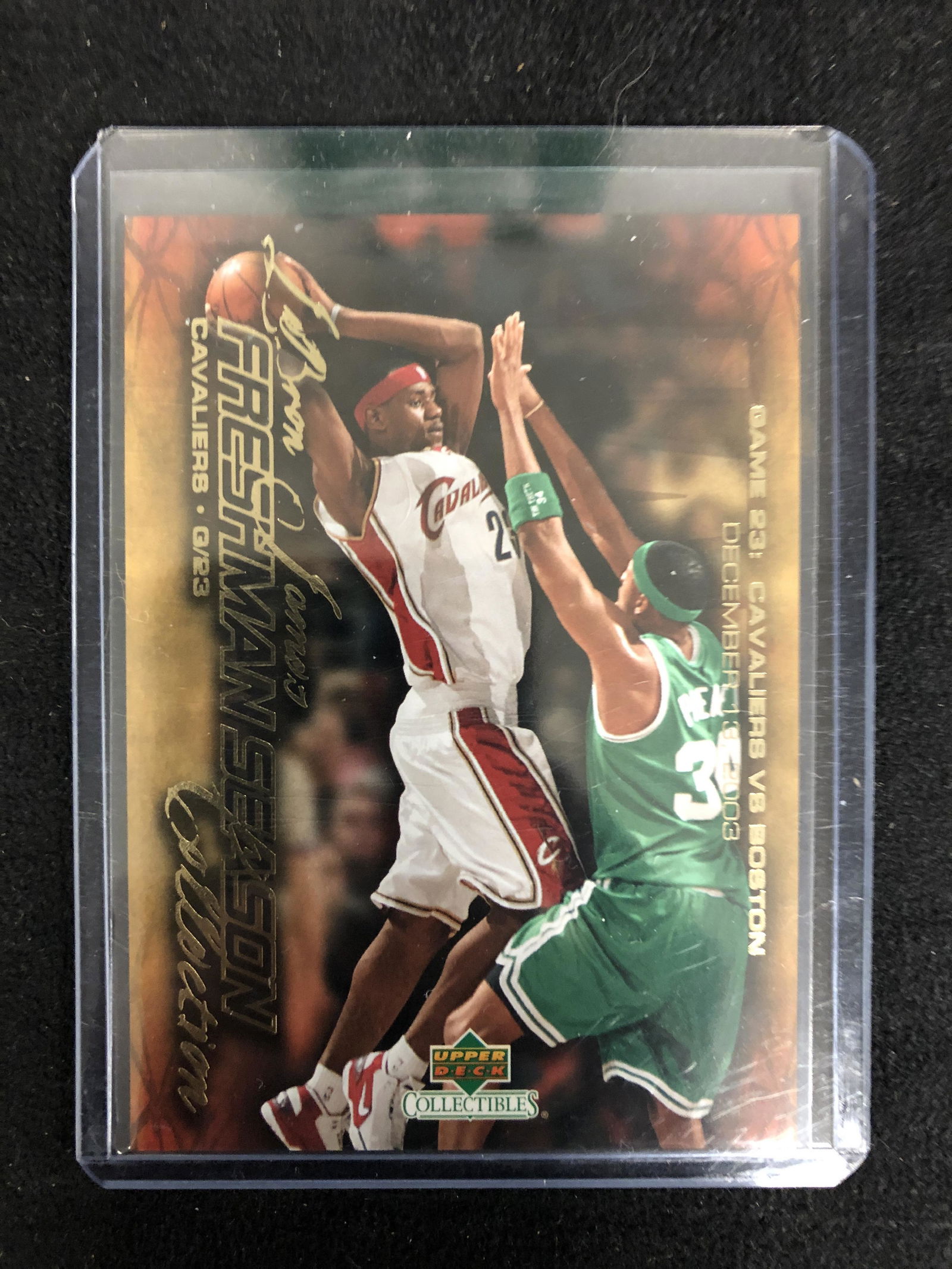 2004 Upper Deck Freshman Season LeBron James #24 (1 of 2)