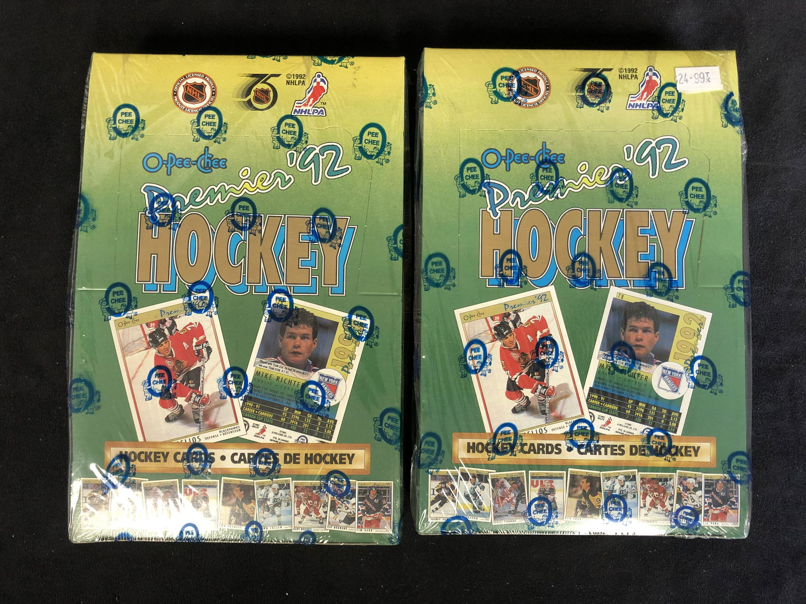 1992 OPC PREMIER HOCKEY BOX LOT (1 of 1)