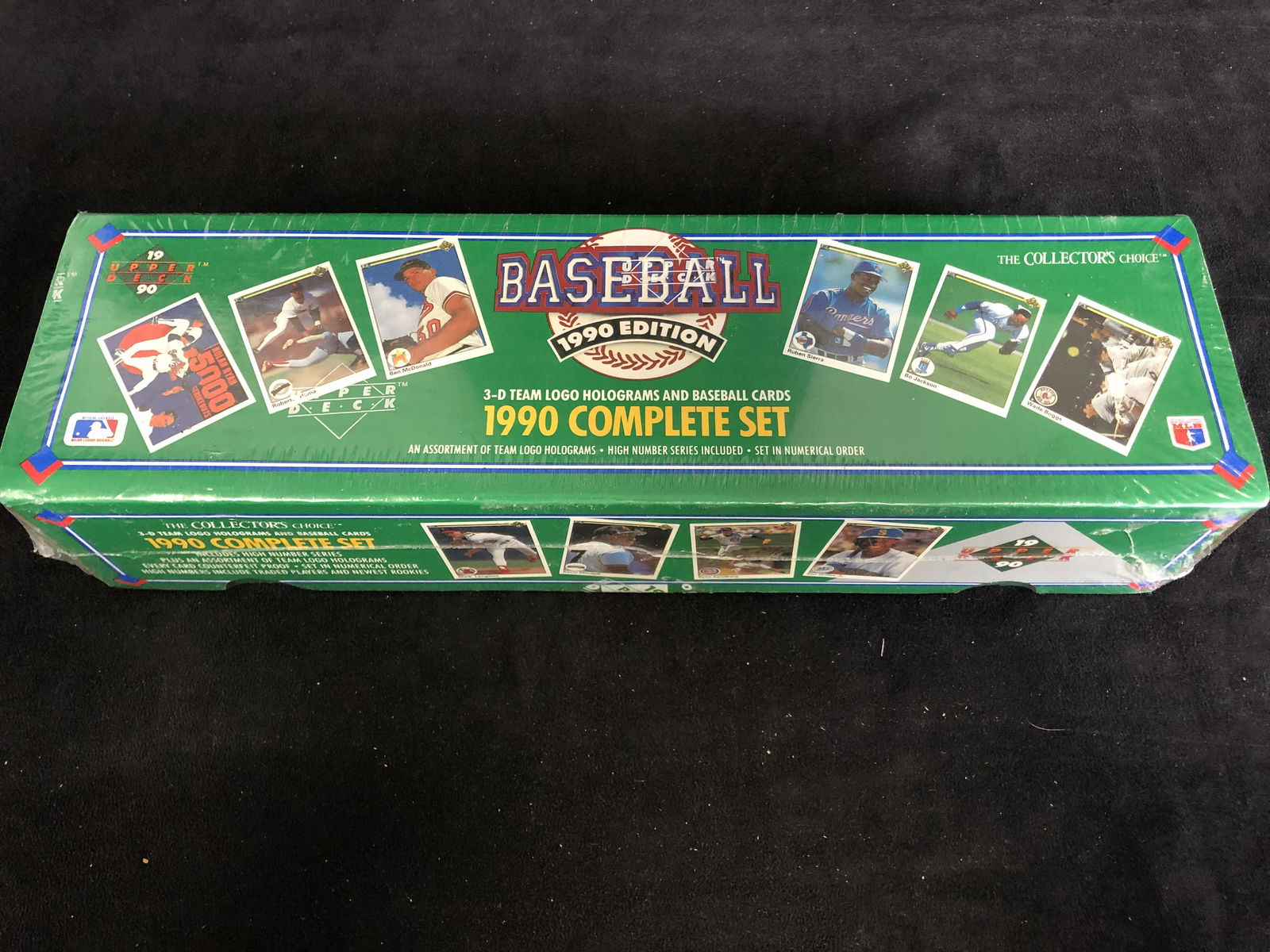 1990 UPPER DECK BASEBALL COMPLETE CARD SET (1 of 1)