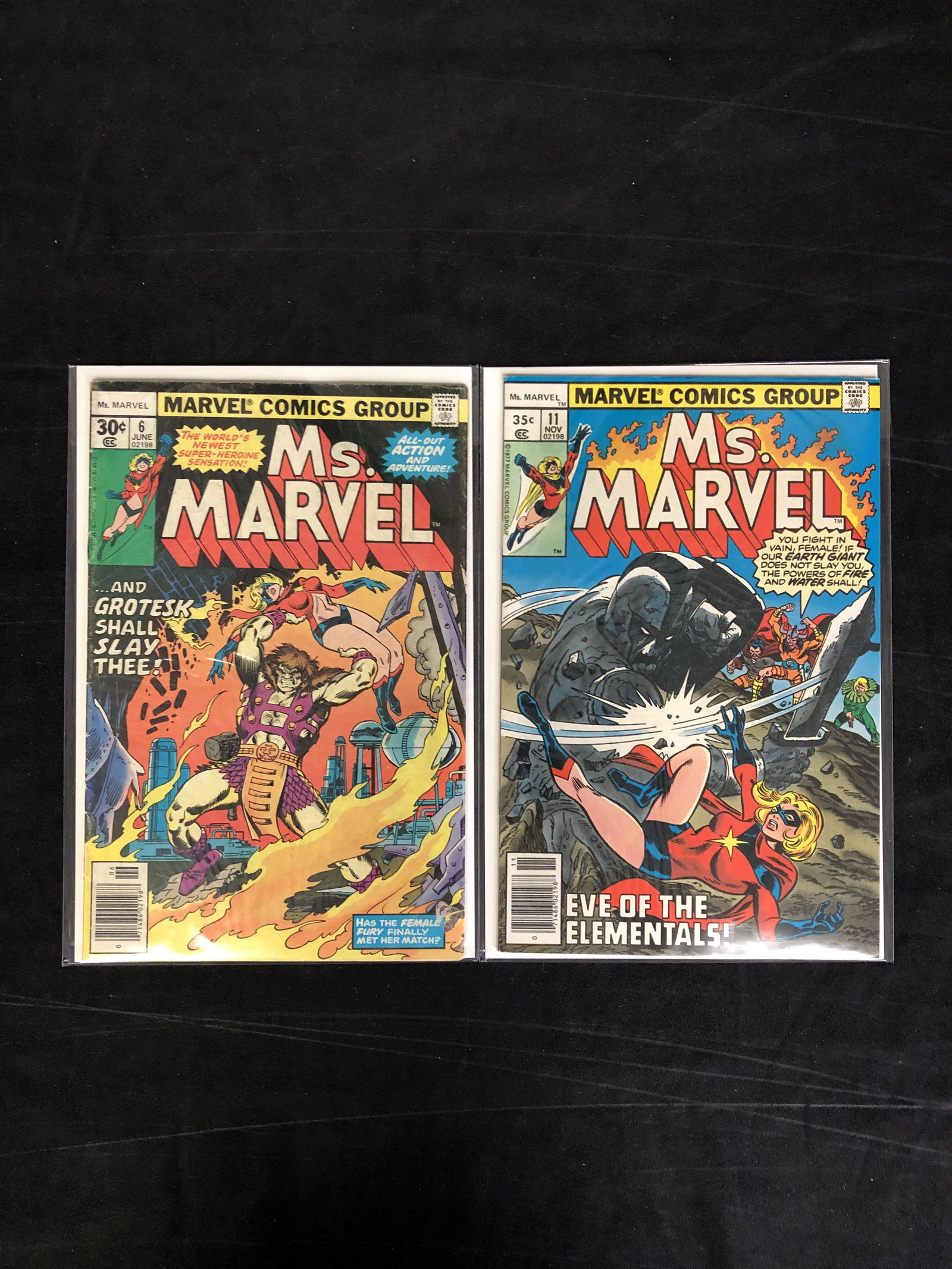 MS. MARVEL #6 & #11 (MARVEL COMICS) (1 of 1)