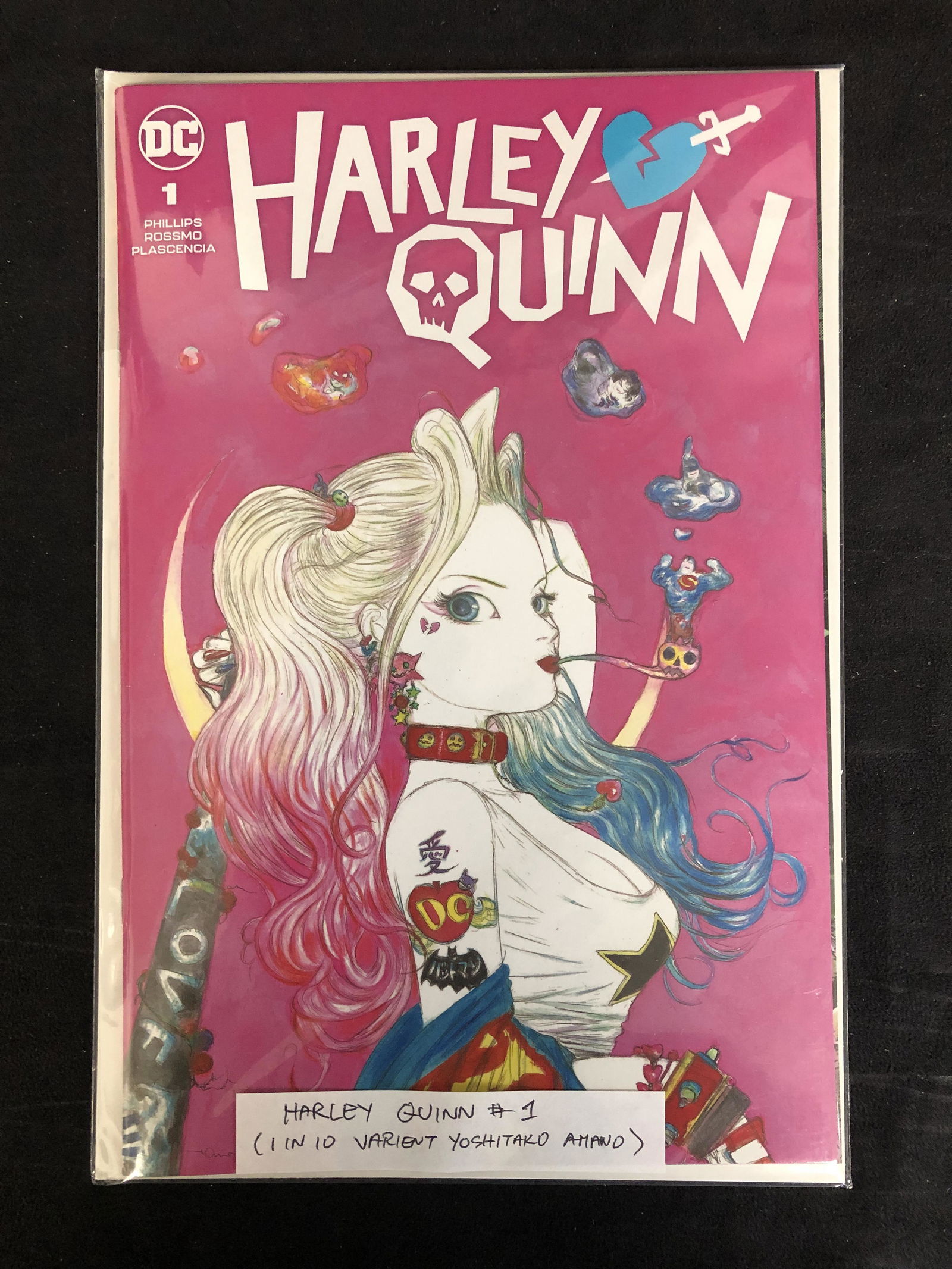 HARLEY QUINN #1 (1 IN 10 YOSHITAKO AMANO VARIANT COVER) (1 of 1)