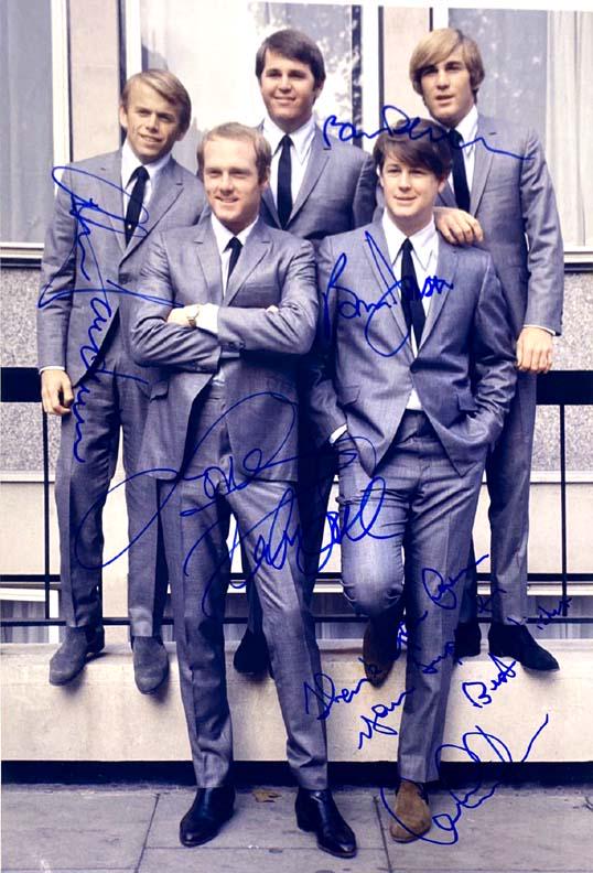 The Beach Boys signed photo (Real Authentic COA) (1 of 1)