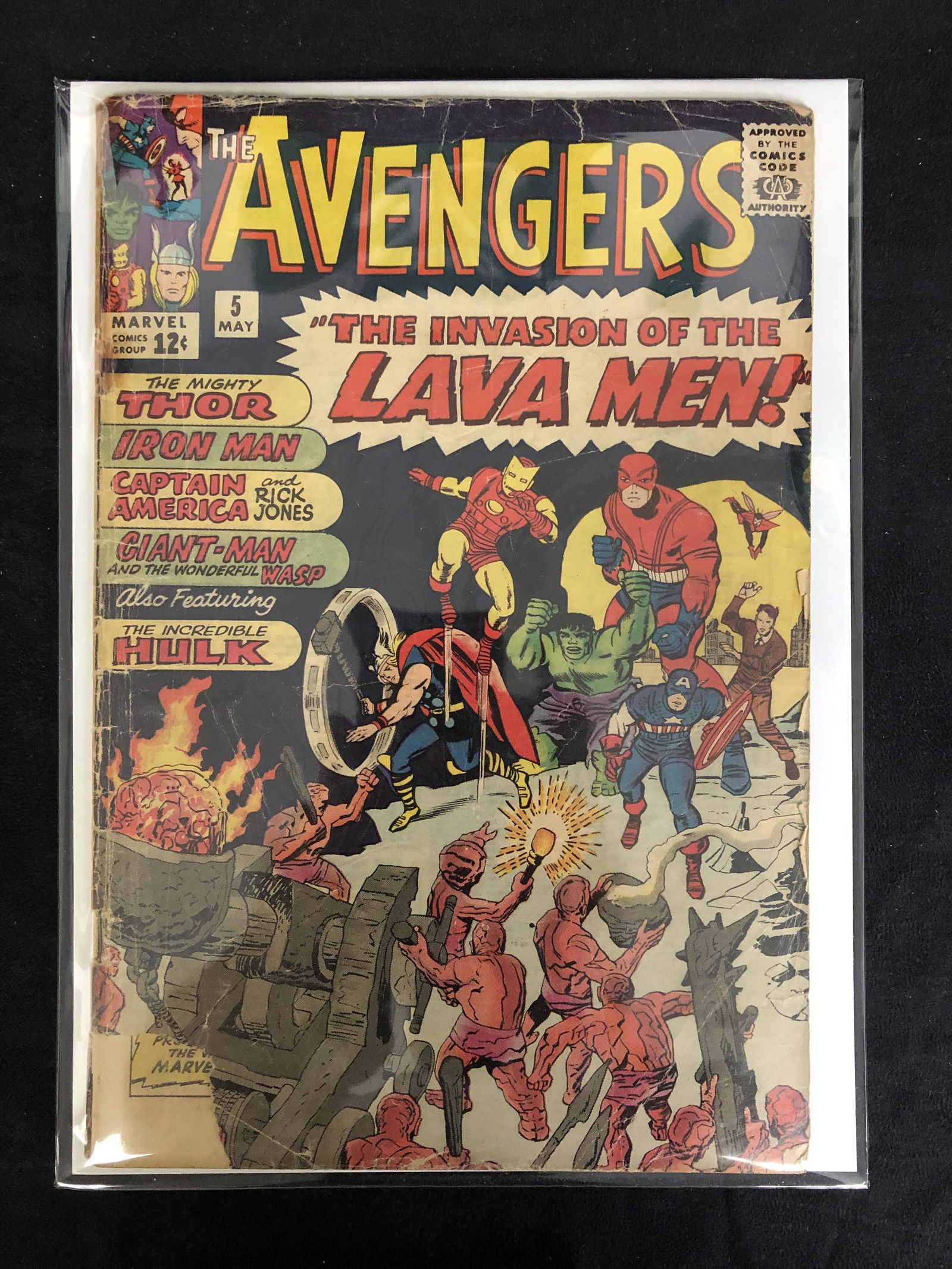 THE AVENGERS #5 (MARVEL COMICS) (1 of 1)