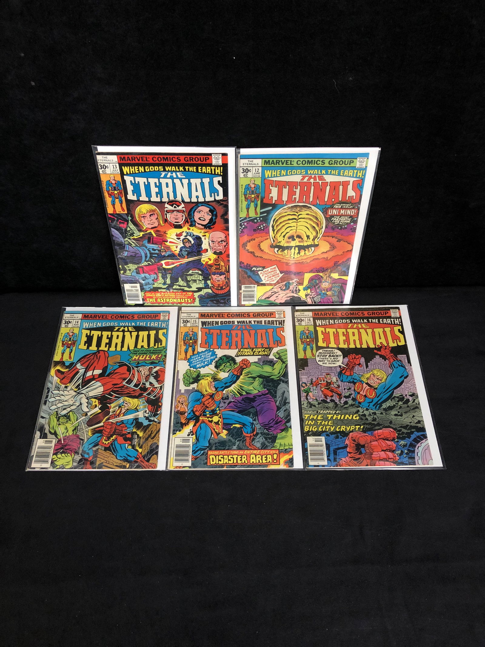THE ETERNALS #12-16 (MARVEL COMICS) (1 of 1)