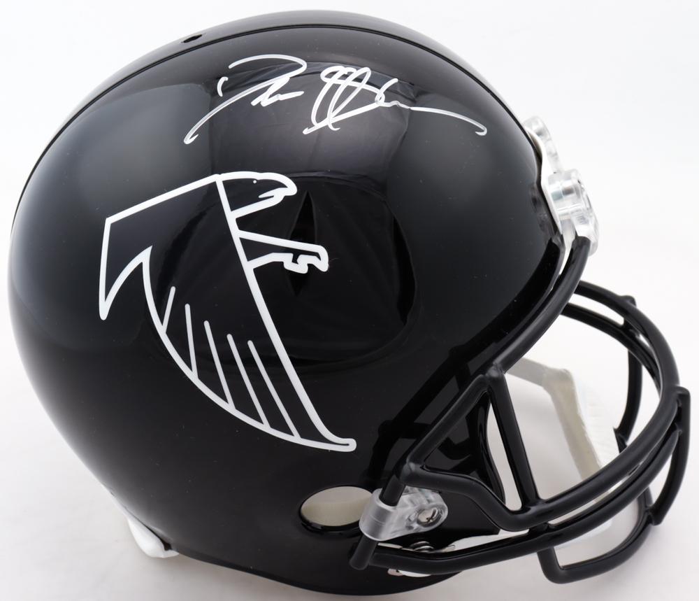 Deion Sanders Signed Full-Size Falcons Helmet (Beckett (1 of 3)