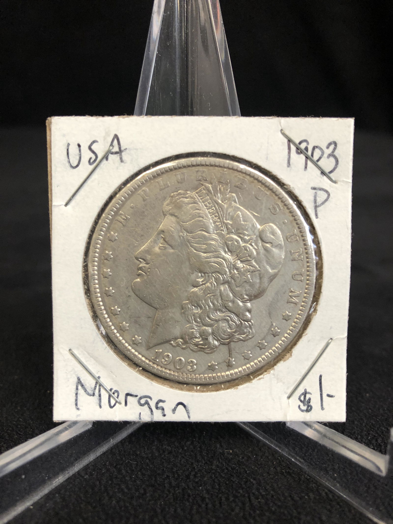 1903 USA SILVER MORGAN DOLLAR (1 of 2)